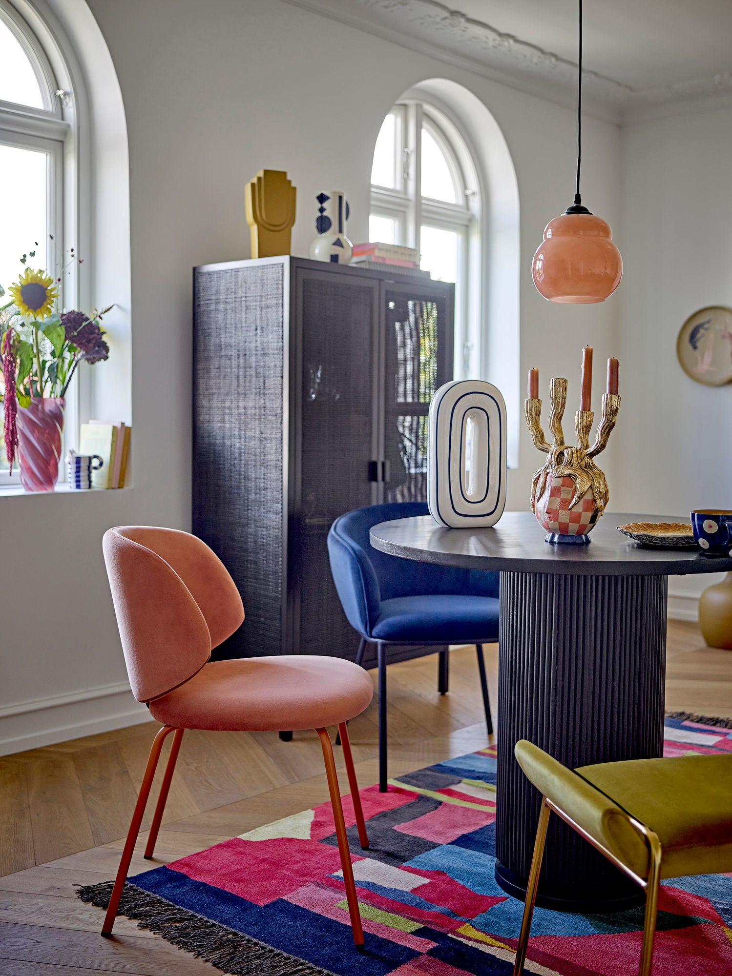 Bloomingville Marikka Skab, Sort, FSC®100%, Mahogany