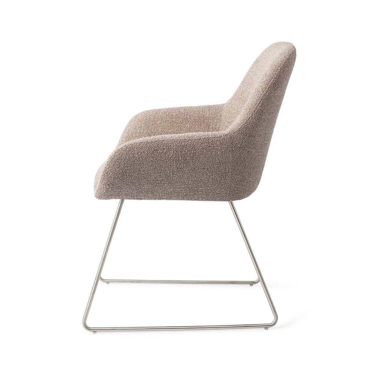 Jesper Home Kushi Spisebordsstol Slide Steel