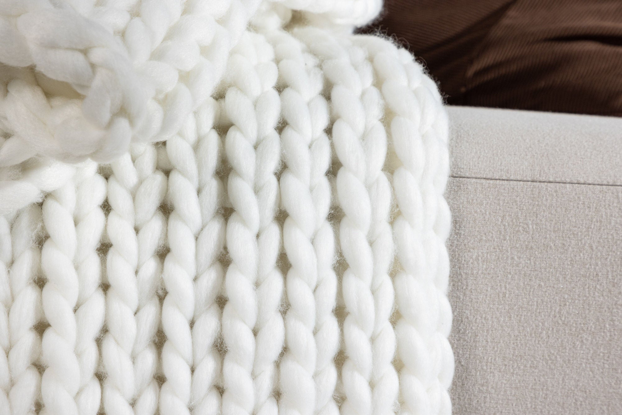 Venture Home KATE 130x170 Blankets - White / 100% Polyester