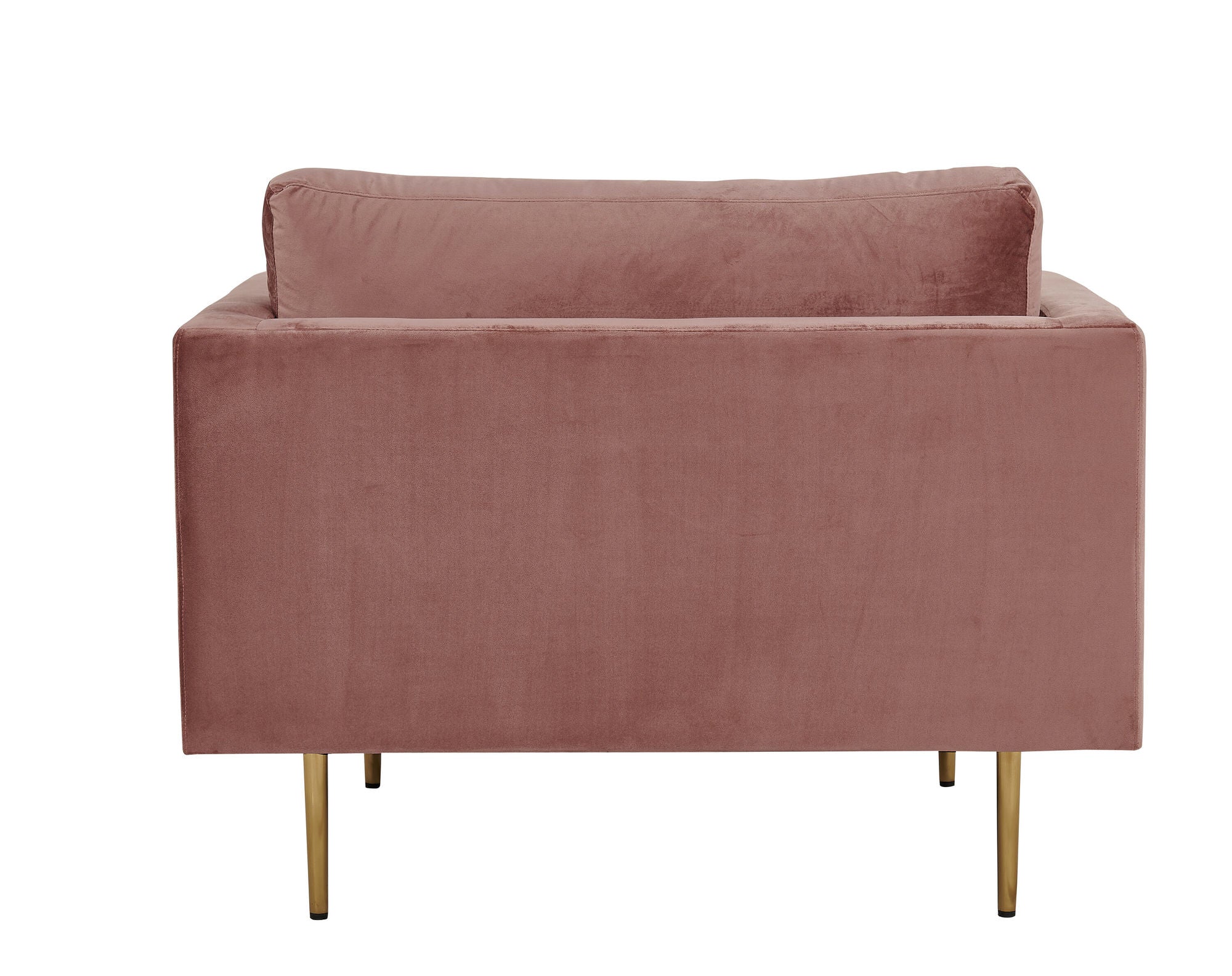 Venture Home Boom - Single stol Velvet - Dusty pink