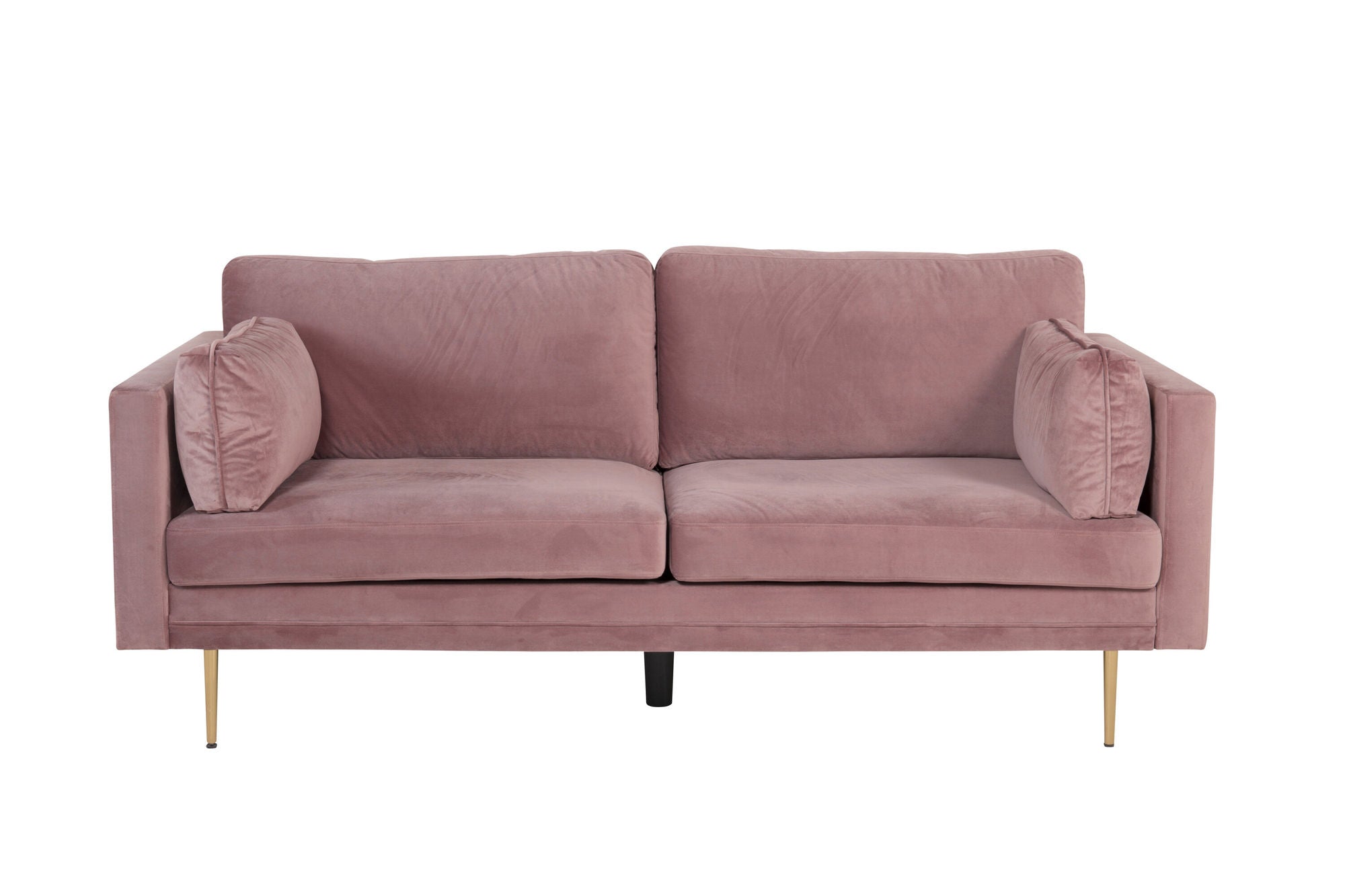 Venture Home Boom - 3 seat sofa Velvet - Dusty pink