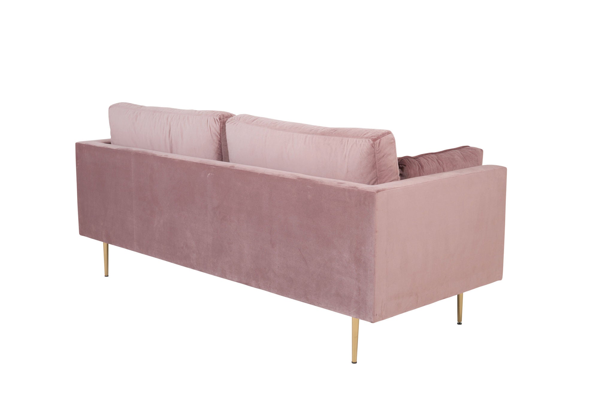 Venture Home Boom - 3 seat sofa Velvet - Dusty pink