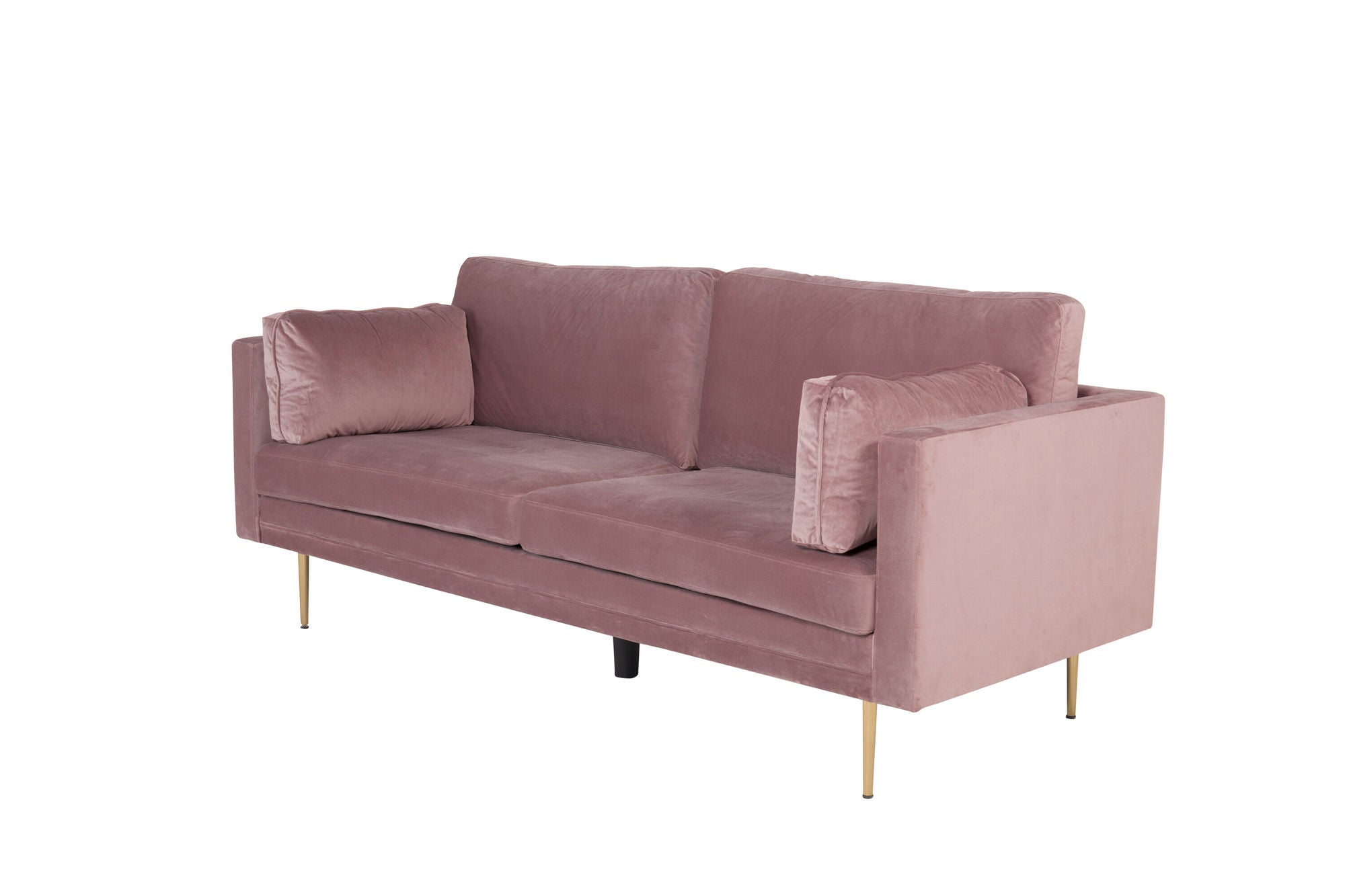 Venture Home Boom - 3 seat sofa Velvet - Dusty pink