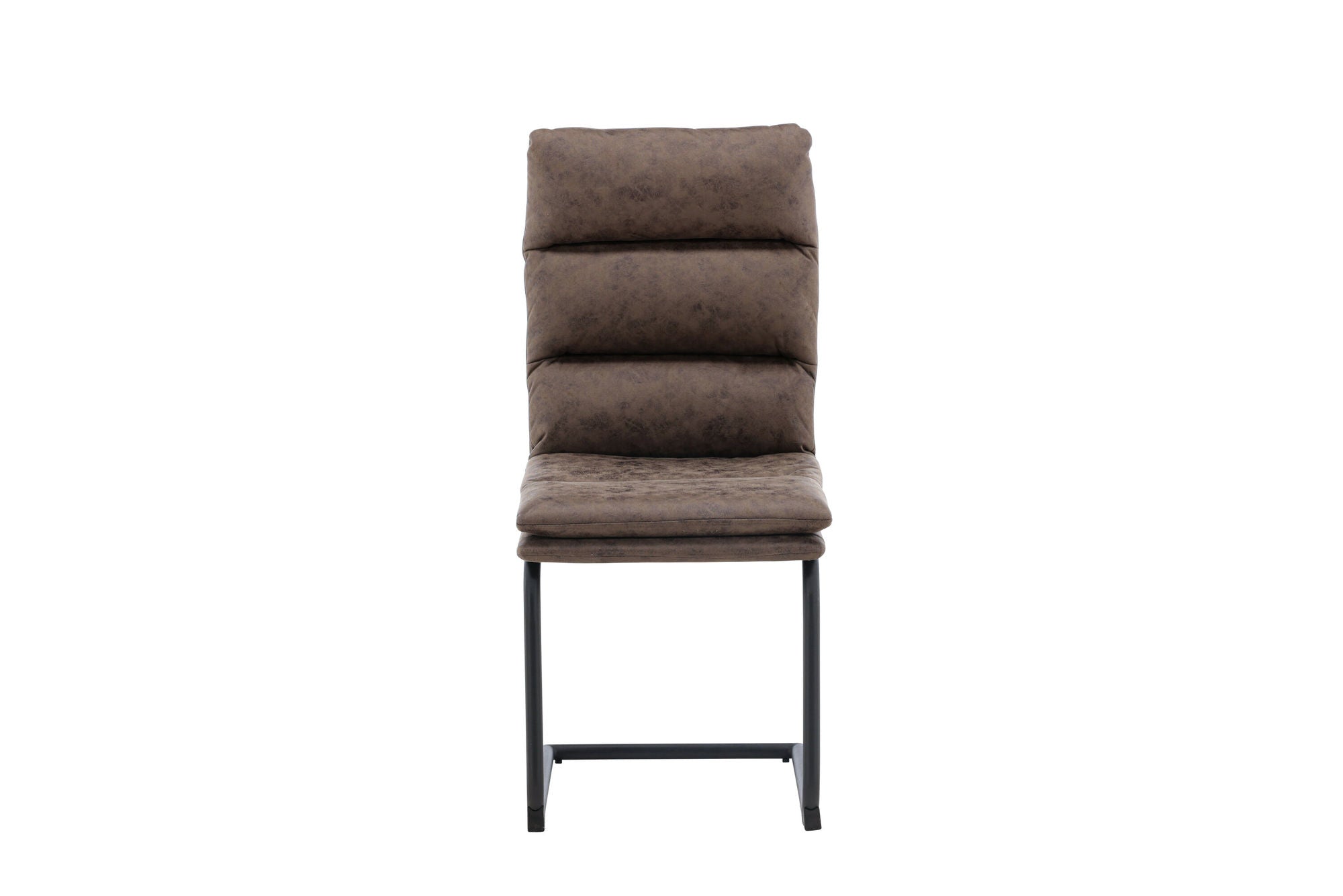 Venture Home Zizo Spisebordsstol 2-pack - Black / Brown Microfiber Fabric