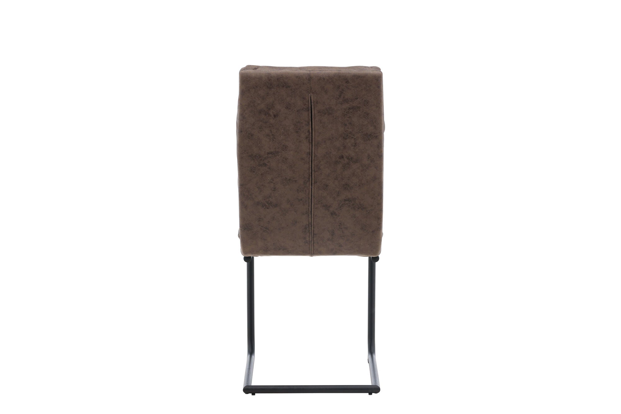 Venture Home Zizo Spisebordsstol 2-pack - Black / Brown Microfiber Fabric