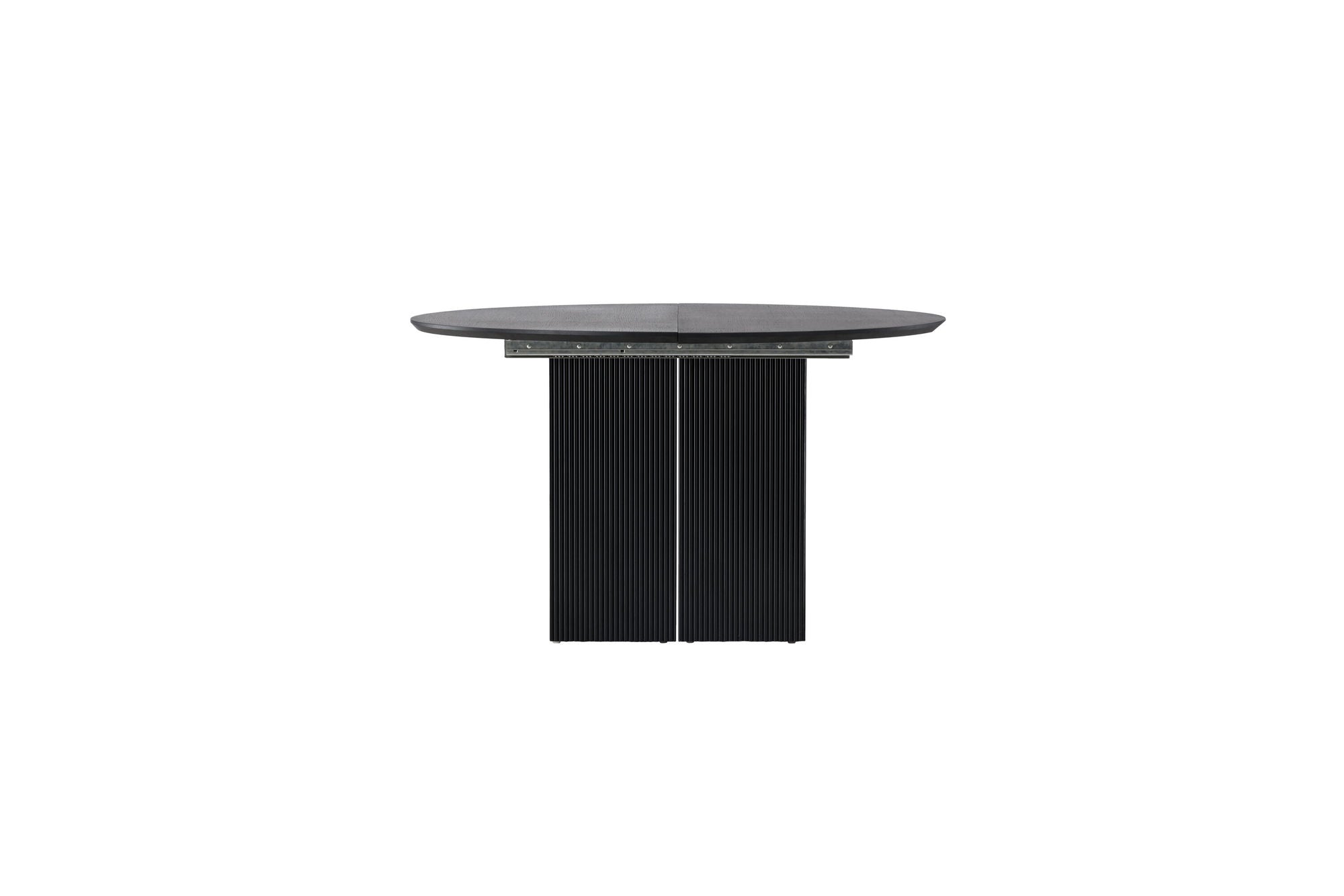 Venture Home Matilda spisebord Extendable φ130/180 - Black / MDF with veneer