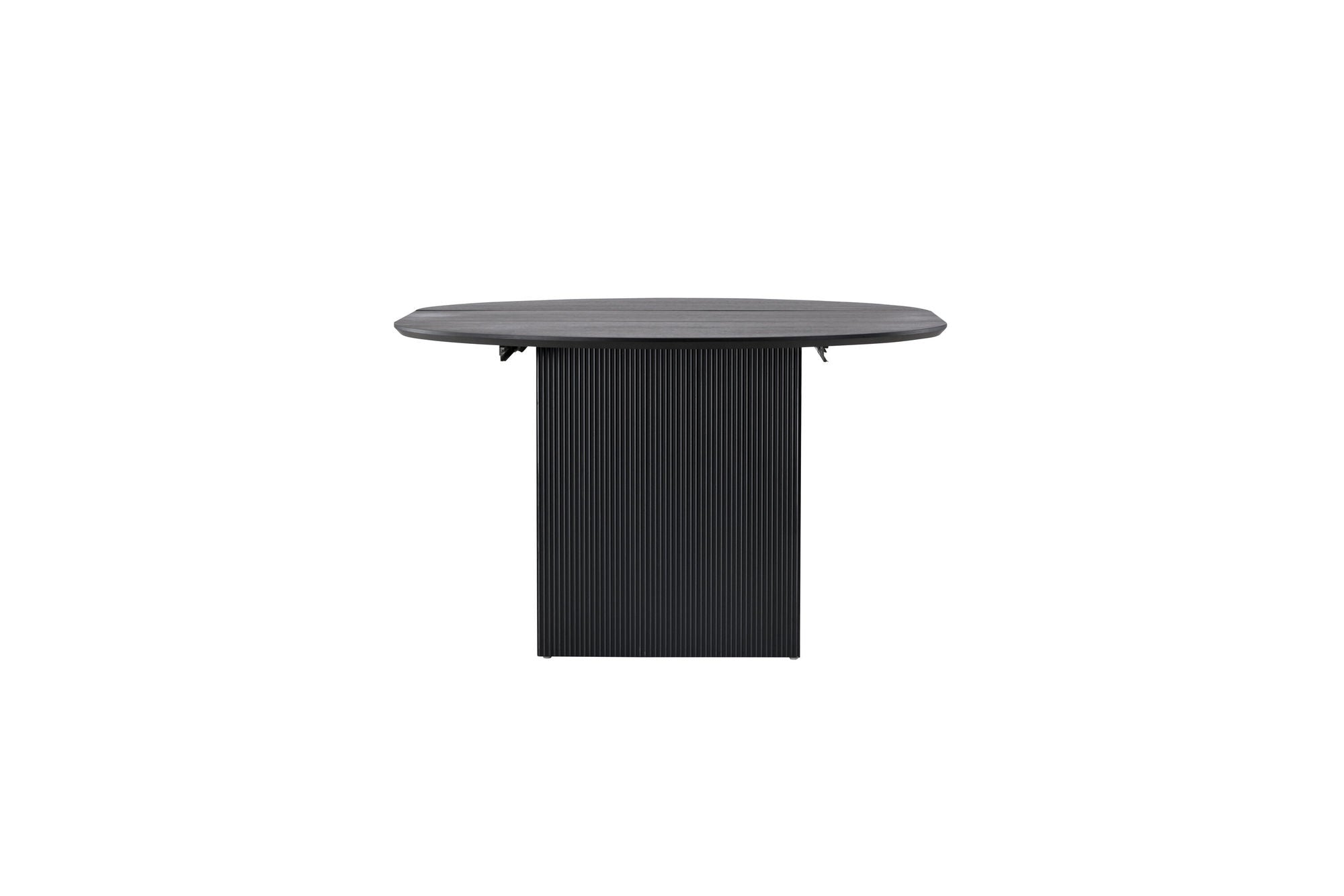 Venture Home Matilda spisebord Extendable φ130/180 - Black / MDF with veneer