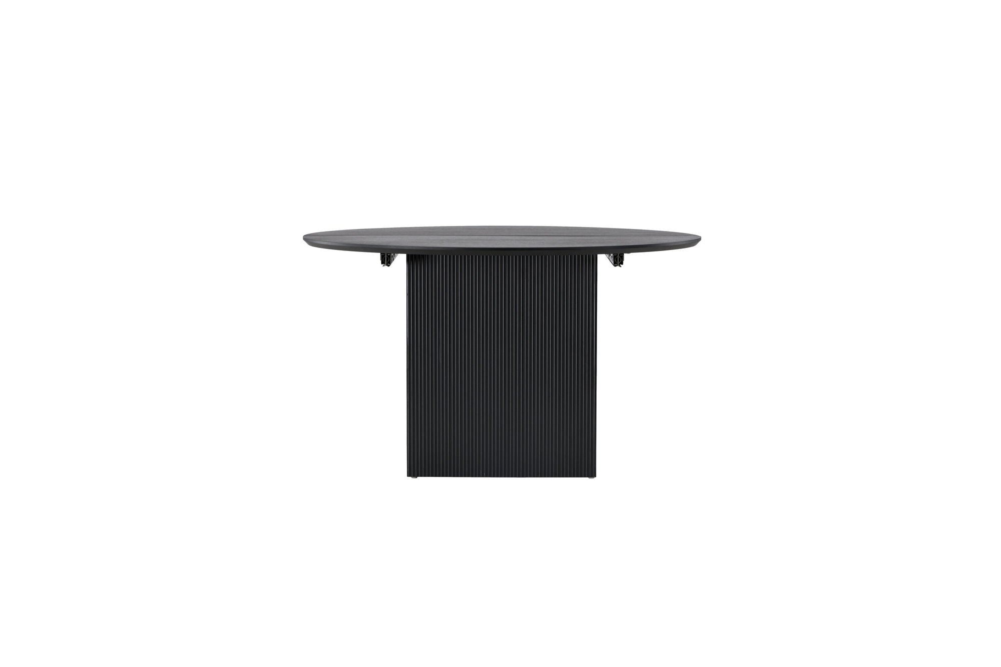 Venture Home Matilda spisebord Extendable φ130/180 - Black / MDF with veneer