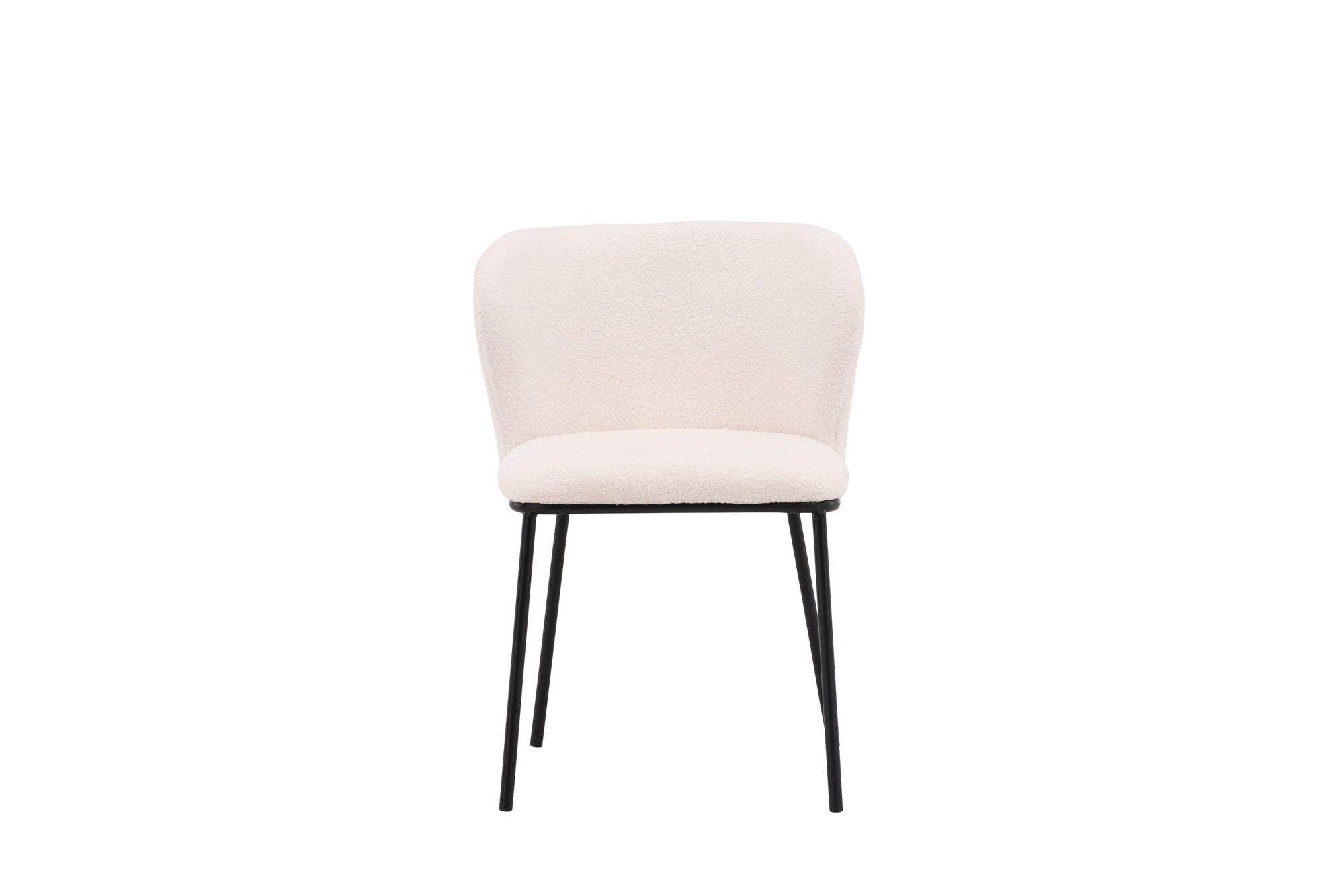 Venture Home Edina Spisebordsstol 2-pack - Black / White Boucle