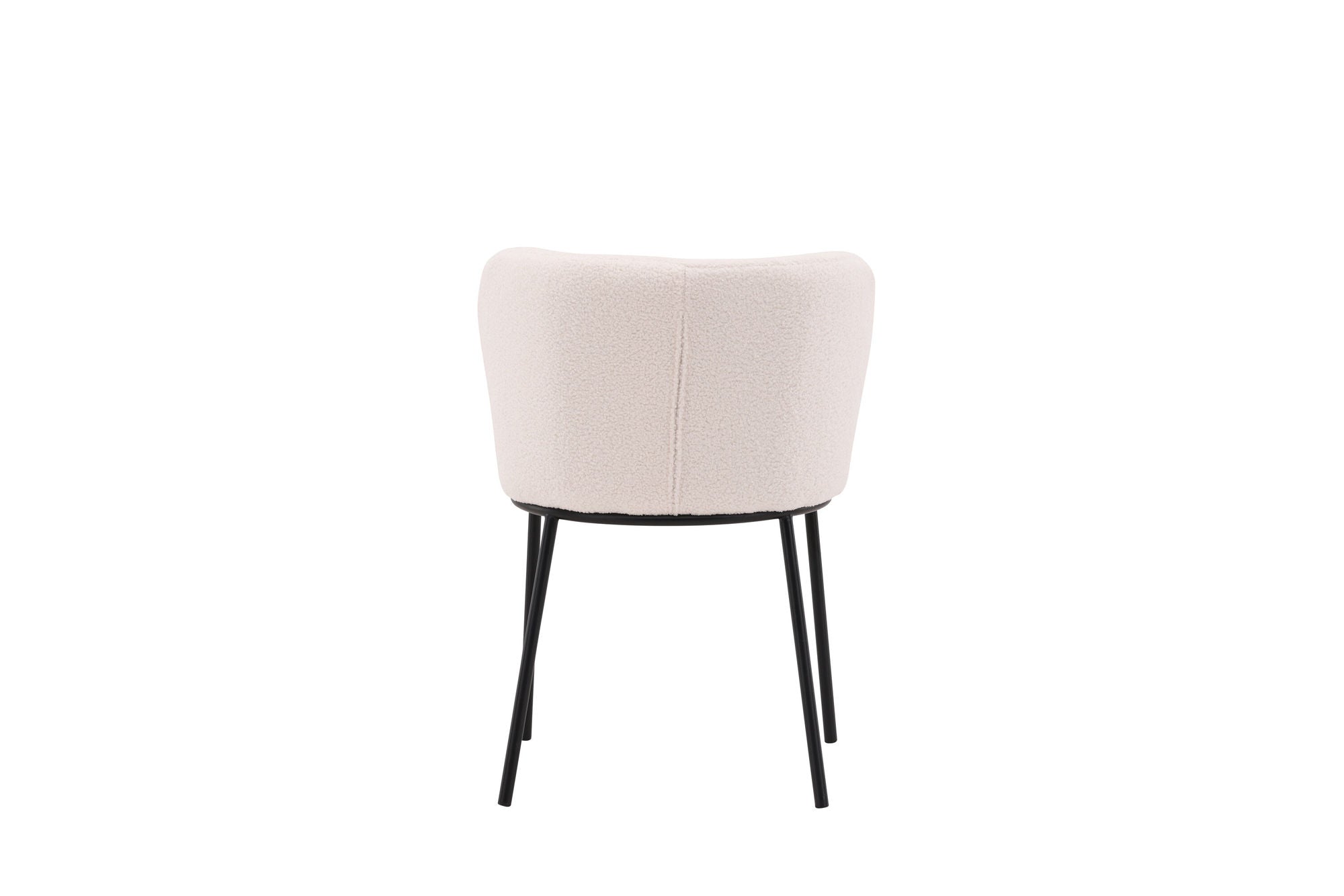 Venture Home Edina Spisebordsstol 2-pack - Black / White Boucle