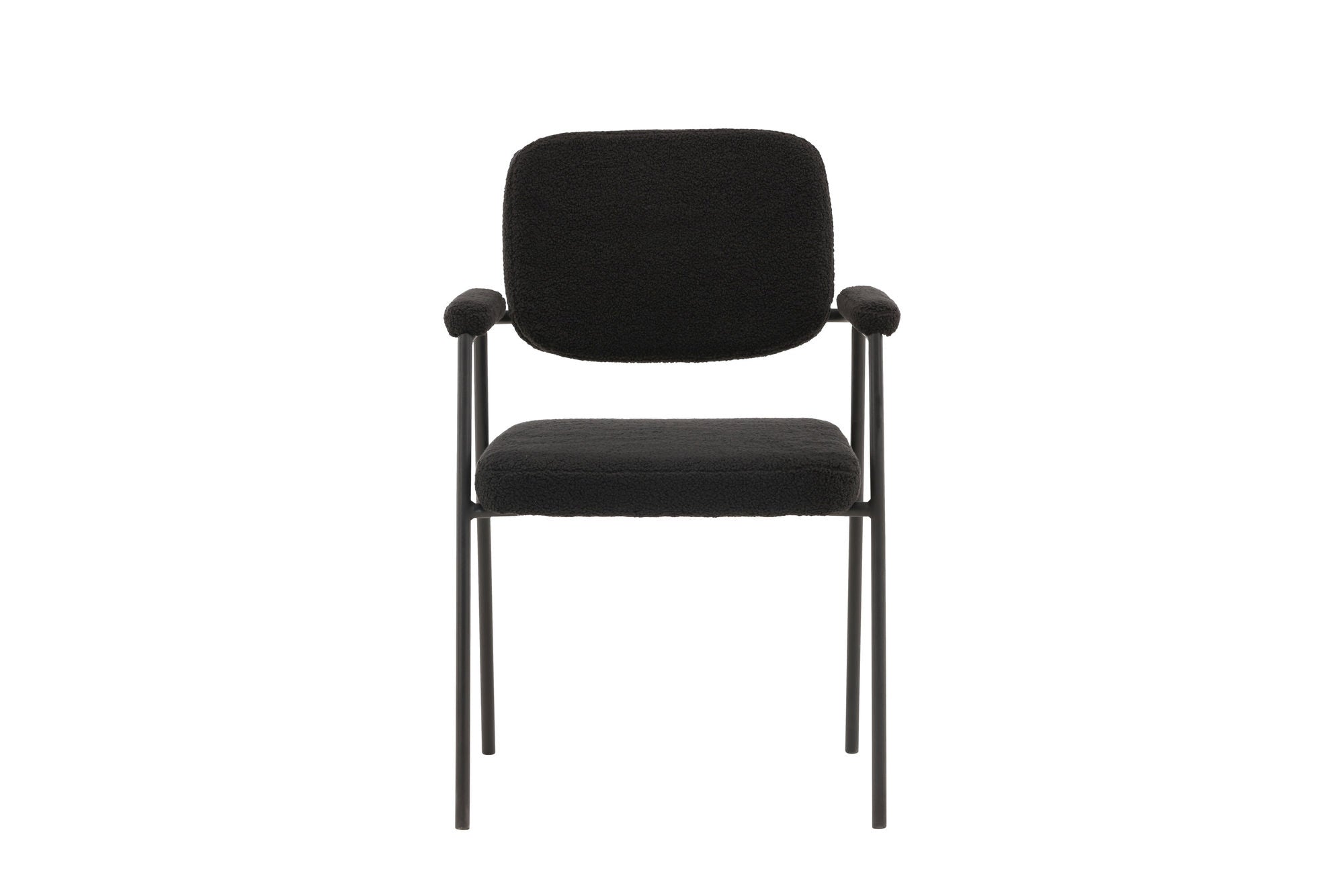 Venture Home Yesterday Spisebordsstol 2-pack - Black / Black Boucle