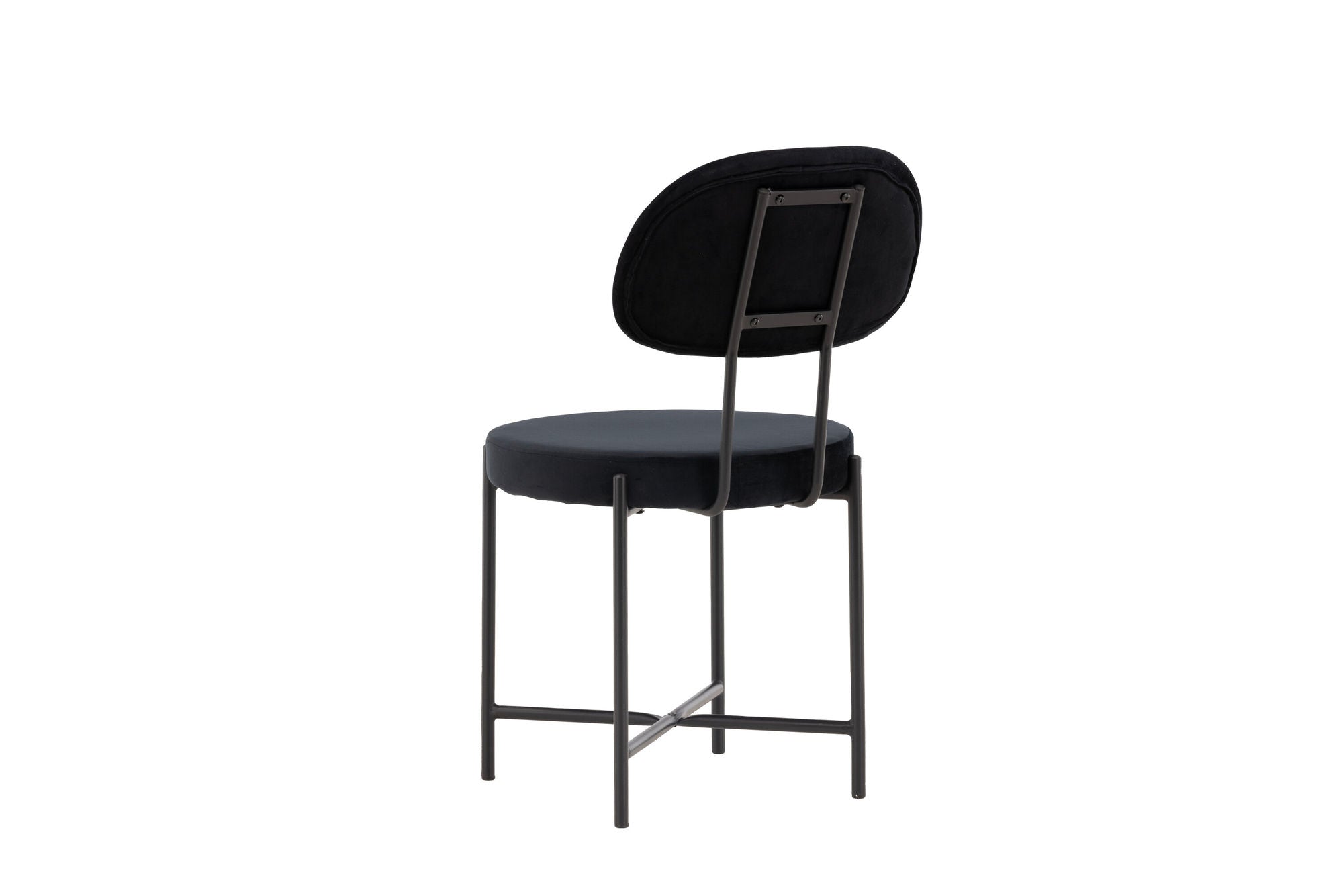 Venture Home Stella Spisebordsstol 2-pack - Black / Black Velvet