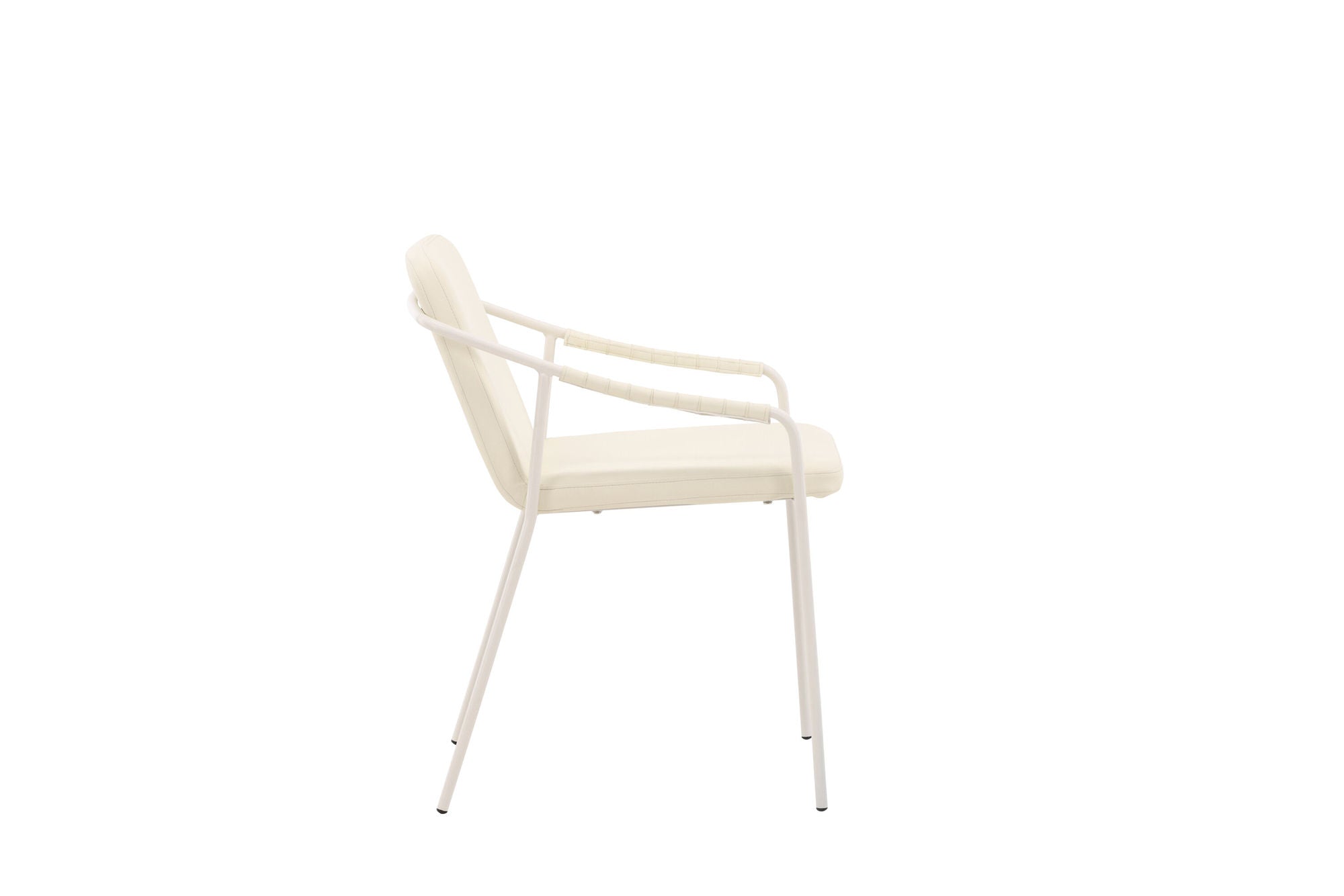 Venture Home Tvist Spisebordsstol 2-pack - Beige / Beige PU