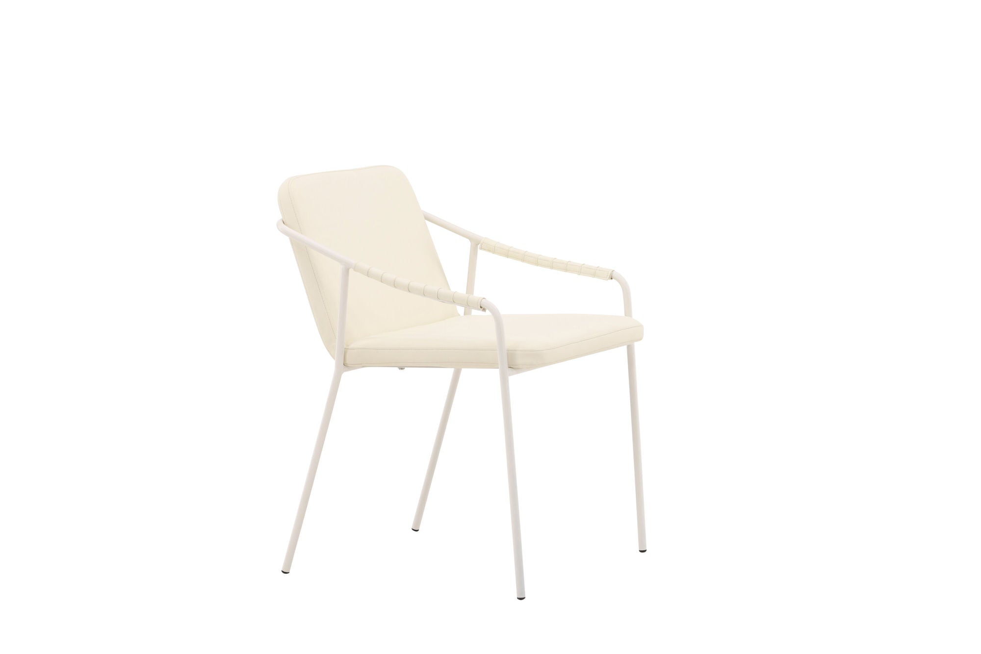 Venture Home Tvist Spisebordsstol 2-pack - Beige / Beige PU
