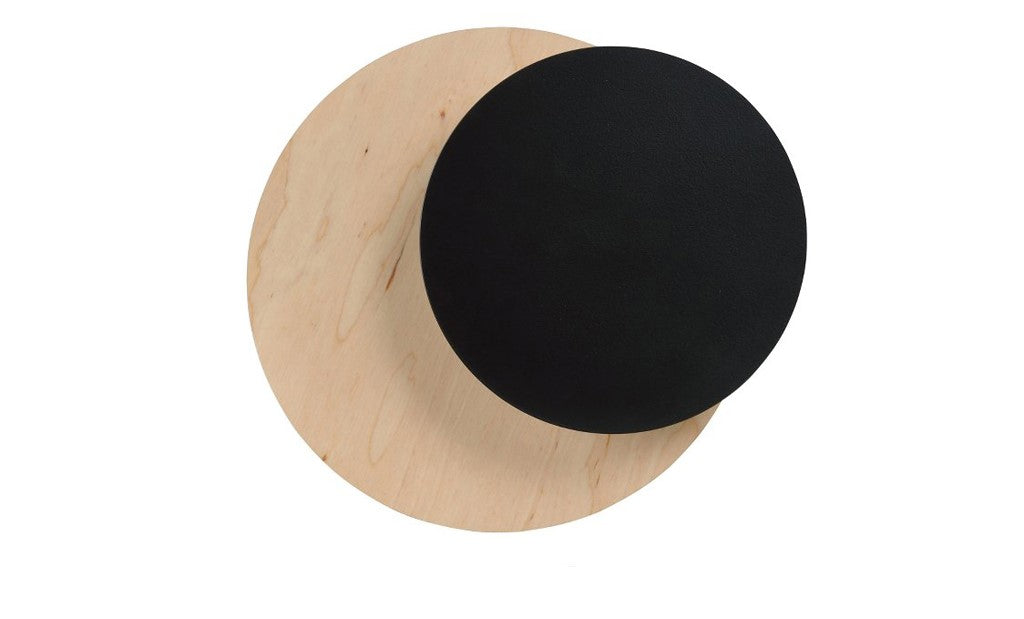 CIRKEL 1B SORT Væglampe