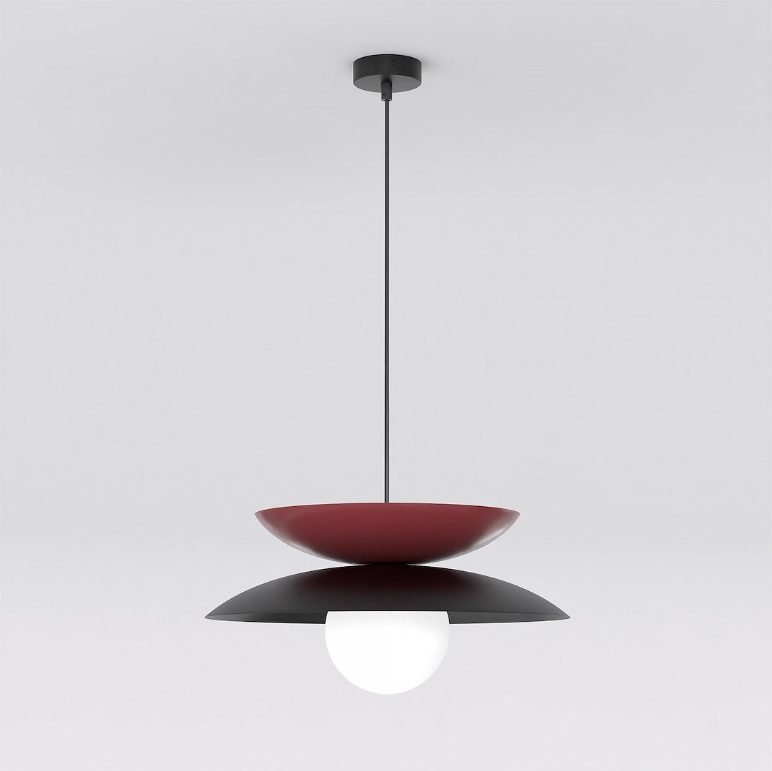NAGOYA 1 SORT/BLÅ Loftlampe