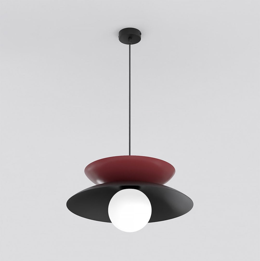 NAGOYA 1 SORT/BLÅ Loftlampe