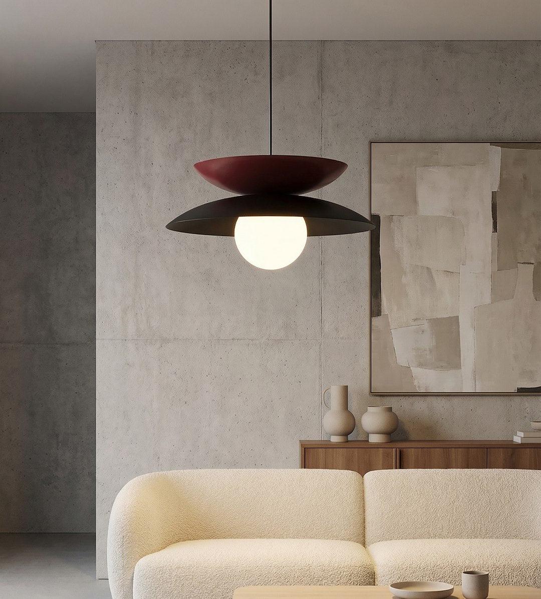 NAGOYA 1 SORT/BLÅ Loftlampe
