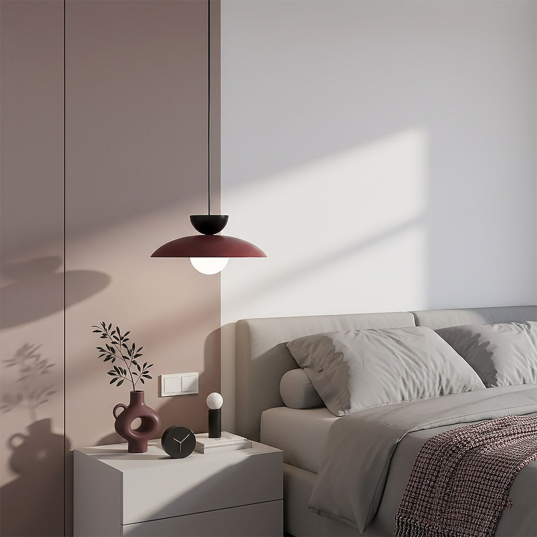 MULAN 1 BORDEAUX BL Loftlampe