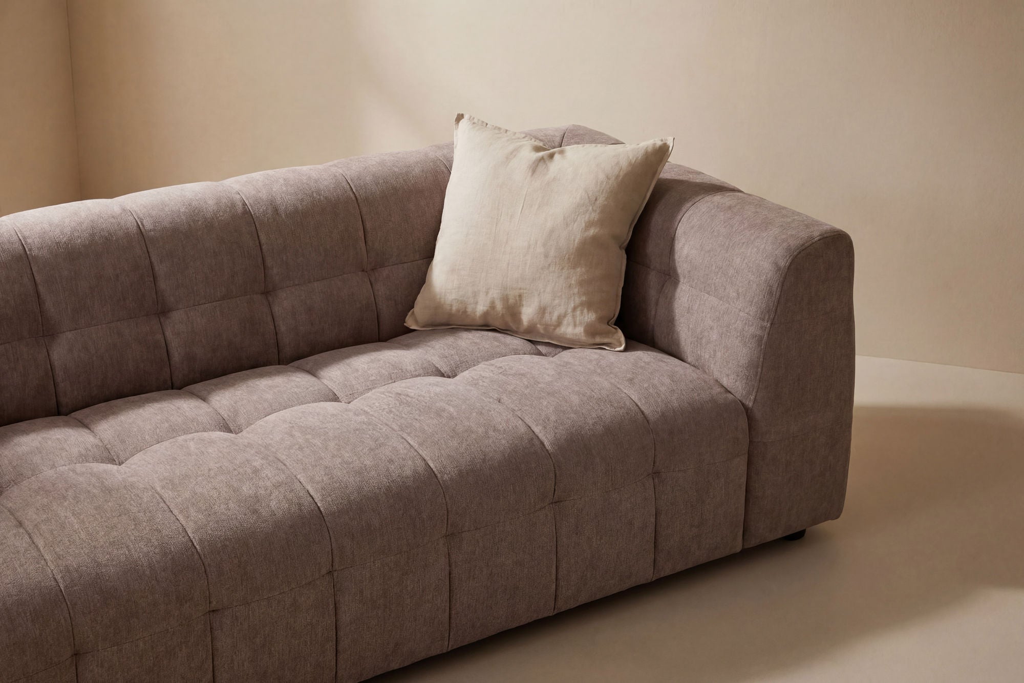 Venture Home Malou 3-Seat Sofa - Brown