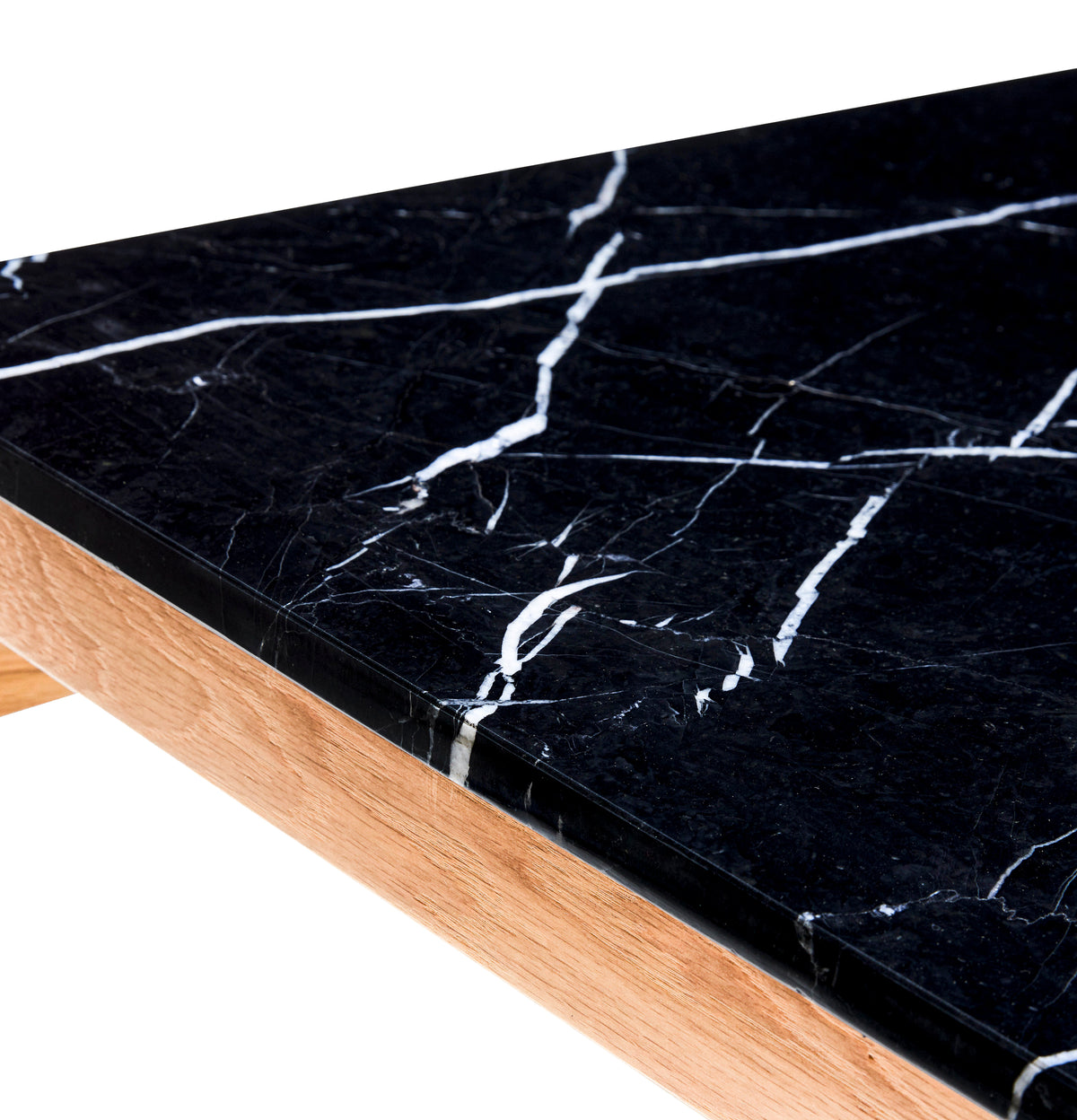 Raw sofabord sort/natur