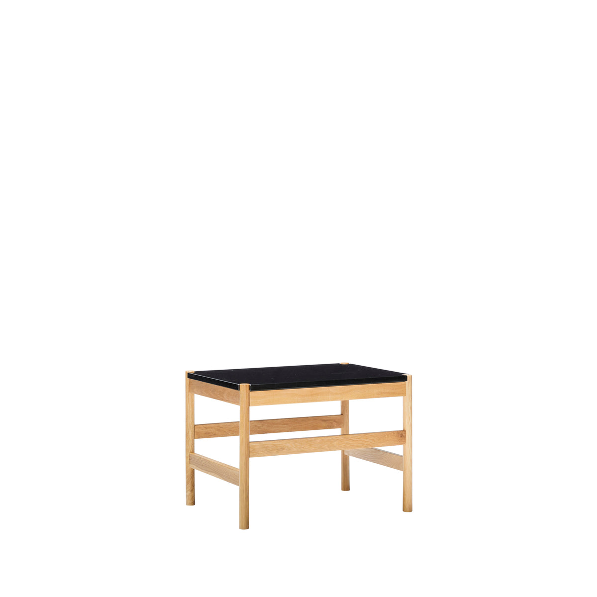 Raw Sidebord Sort/Natur