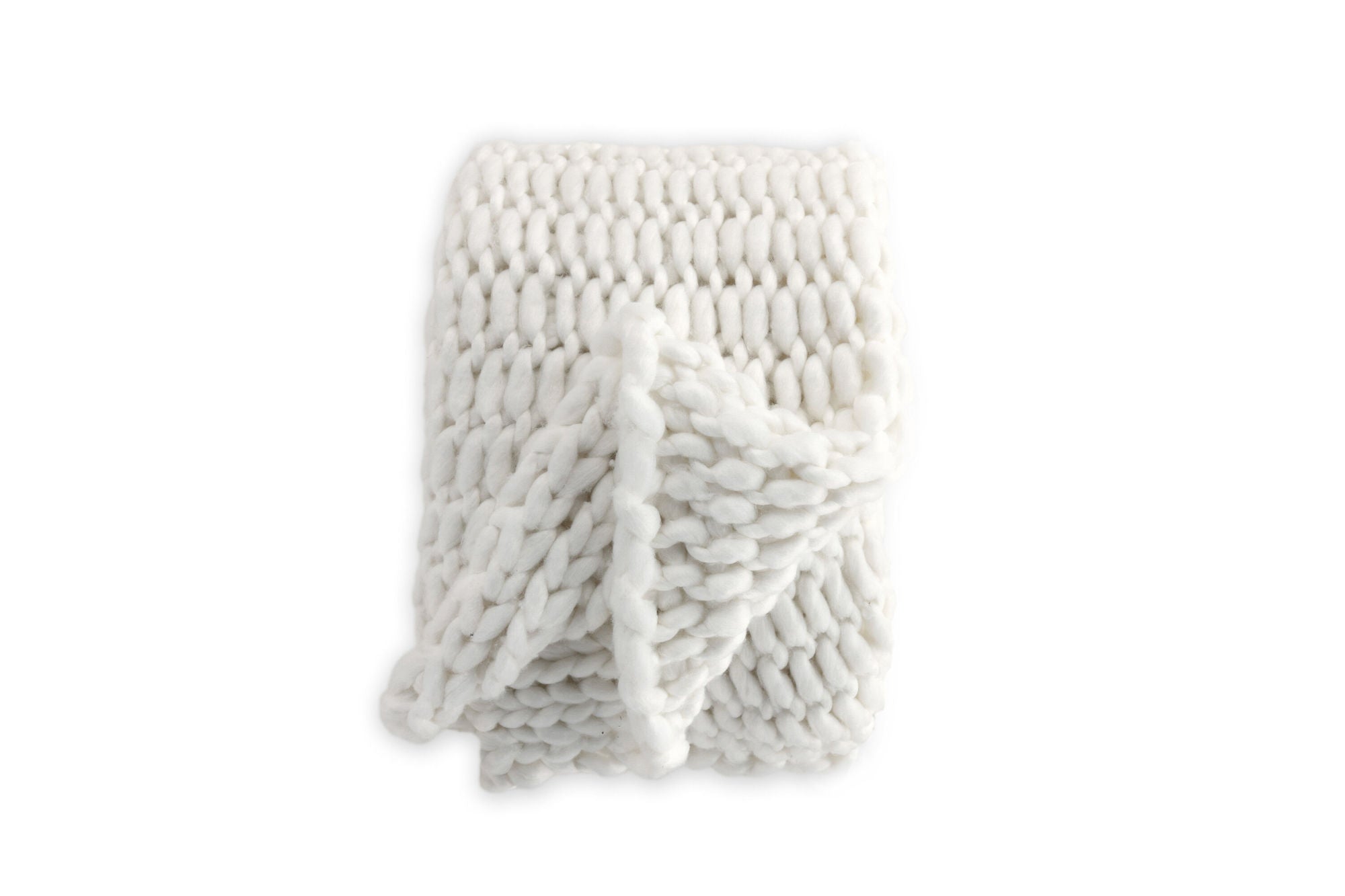 Venture Home KATE 130x170 Blankets - White / 100% Polyester
