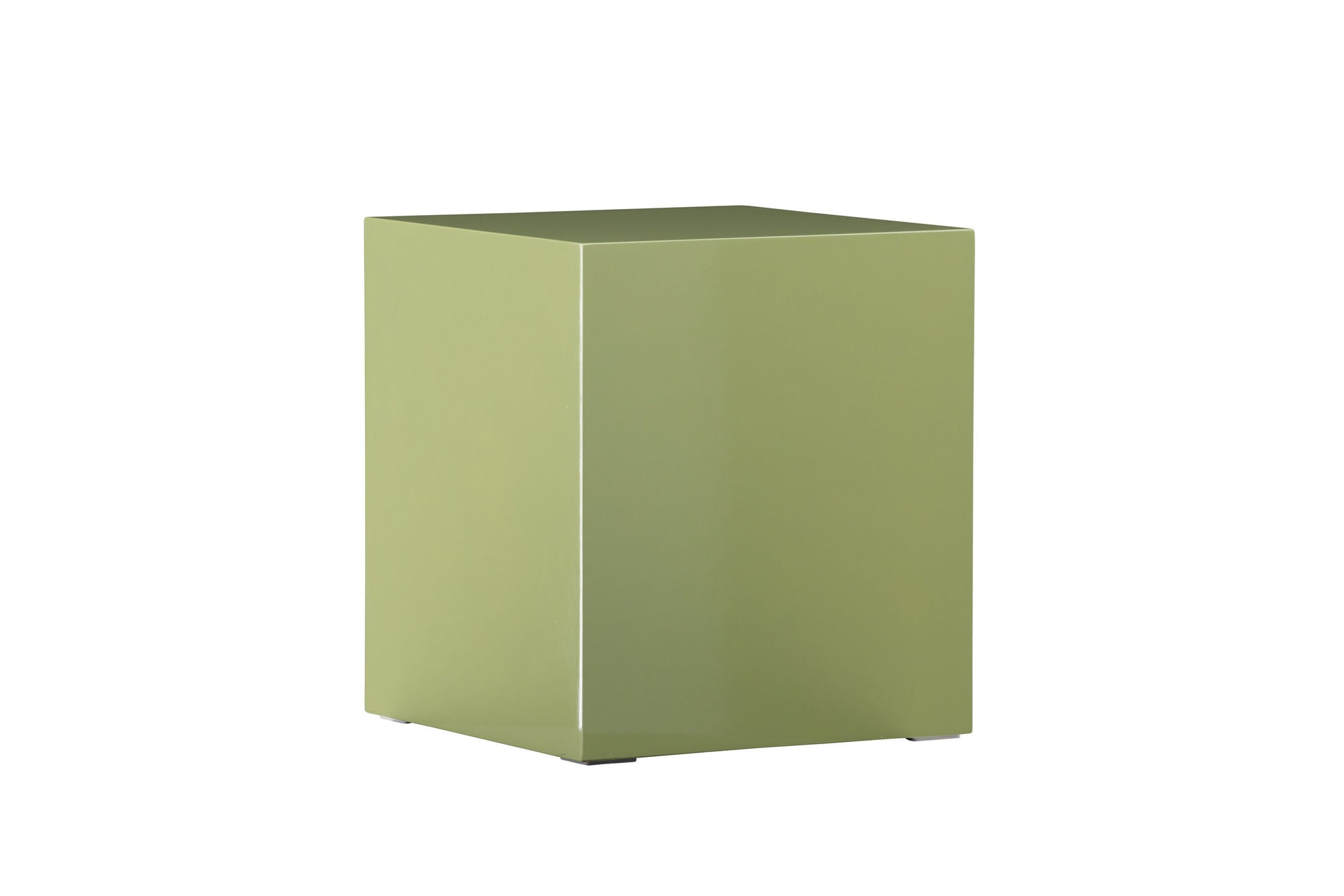 Venture Home York High Sofa bord - Light Green / Glossy Look MDF