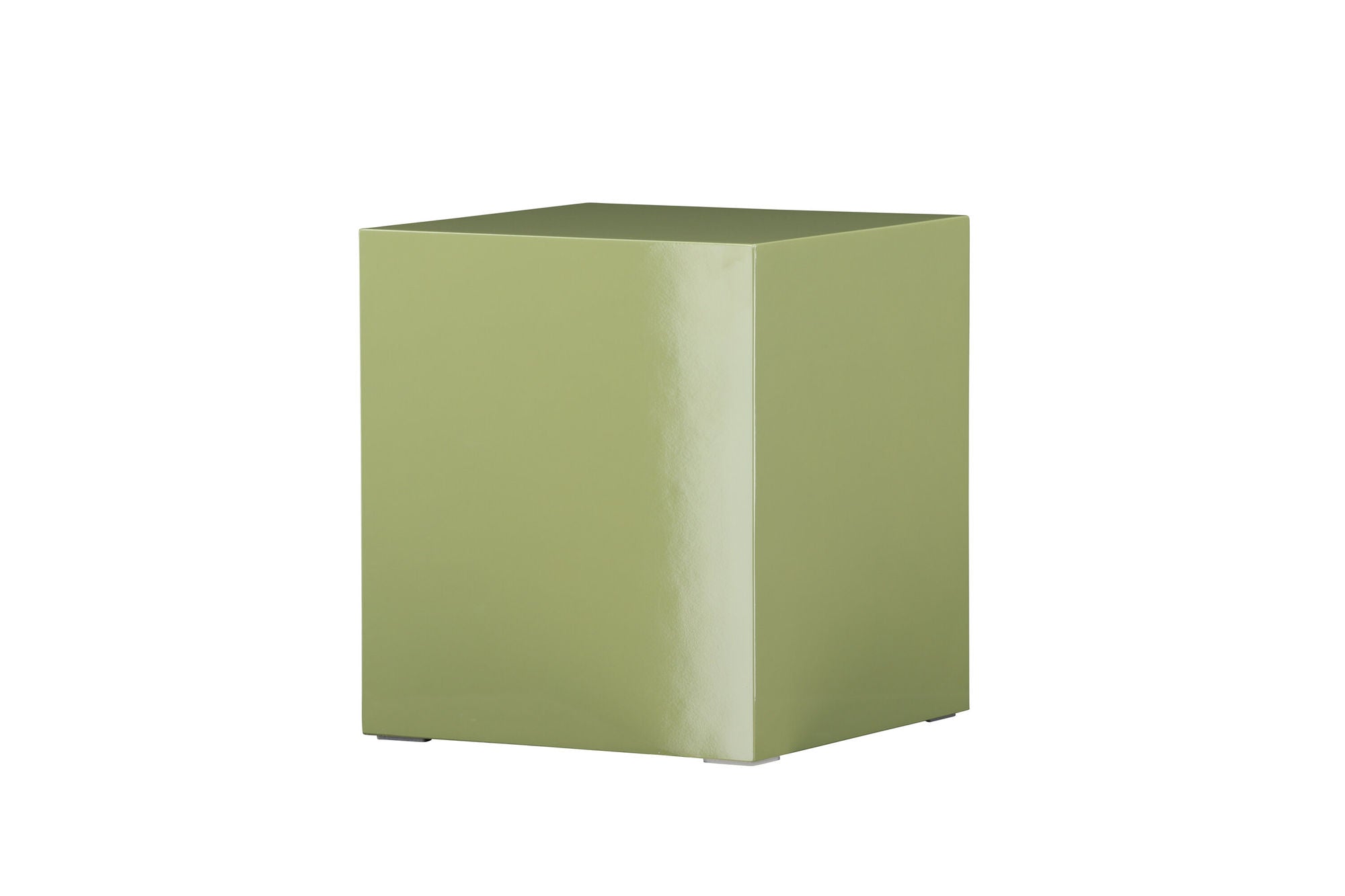 Venture Home York High Sofa bord - Light Green / Glossy Look MDF