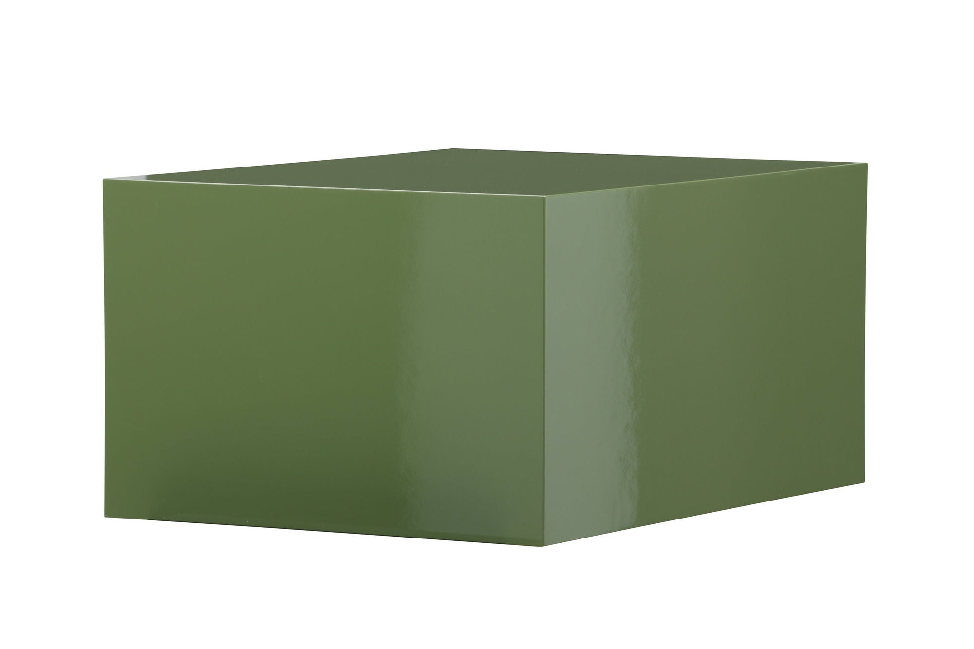 Venture Home York Low Sofa bord - Dark Green / Glossy Look MDF