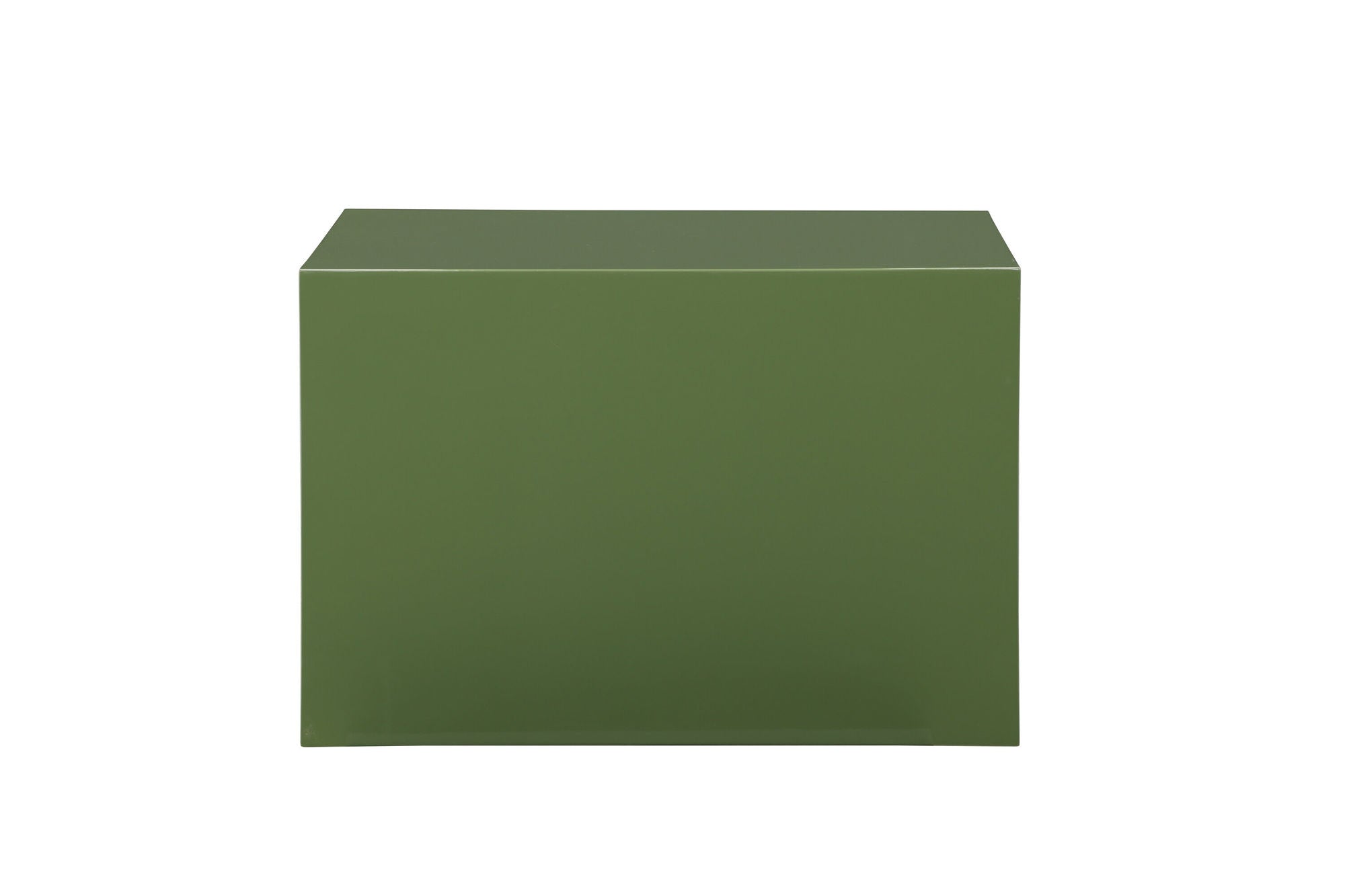 Venture Home York Low Sofa bord - Dark Green / Glossy Look MDF