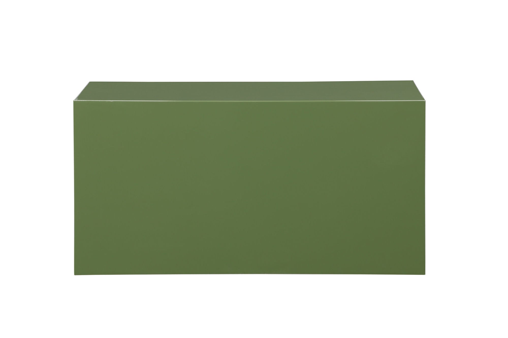 Venture Home York Low Sofa bord - Dark Green / Glossy Look MDF
