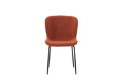Venture Home Modesto Spisebordsstol 2-pack - Black Legs / Roasty Boucle