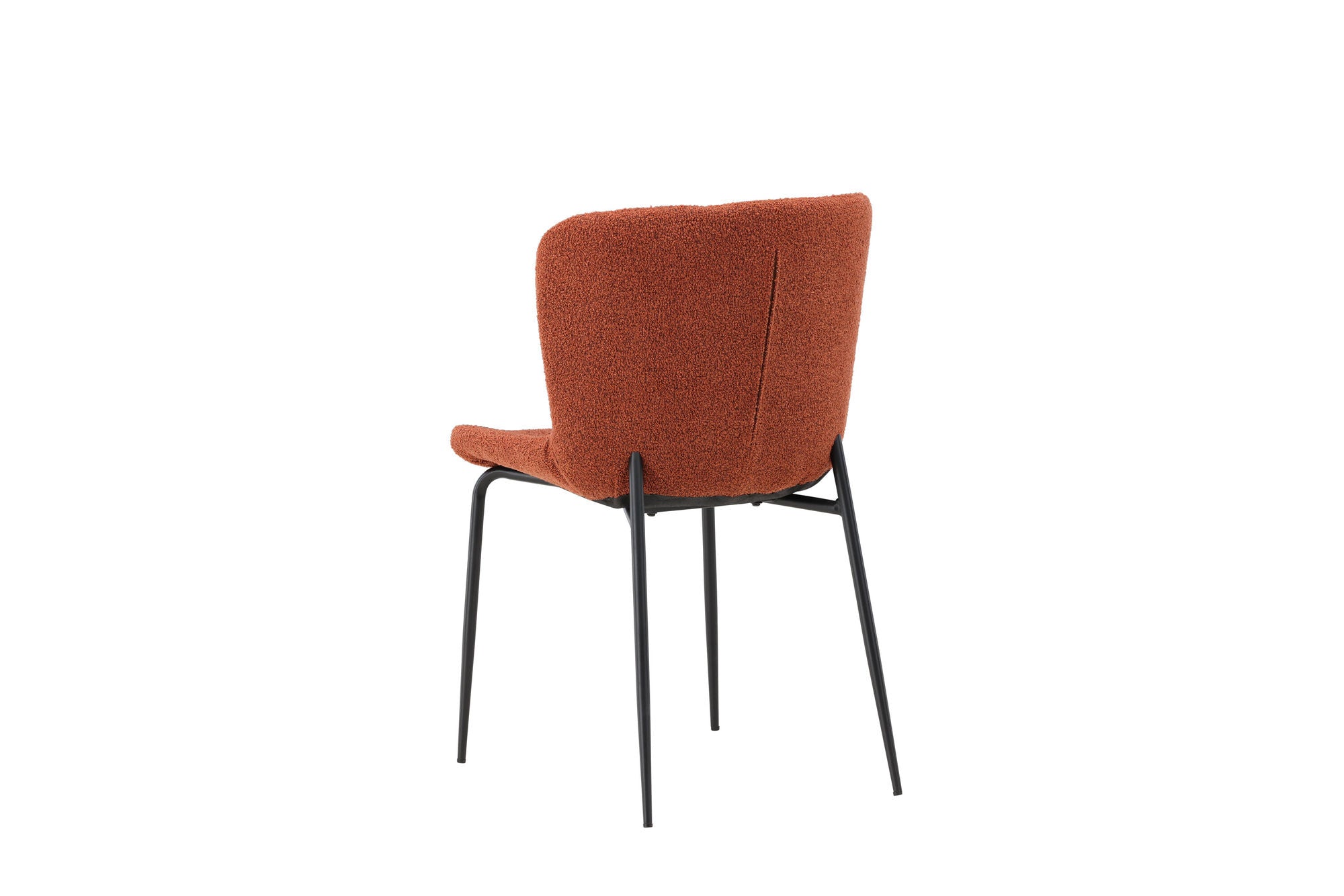 Venture Home Modesto Spisebordsstol 2-pack - Black Legs / Roasty Boucle