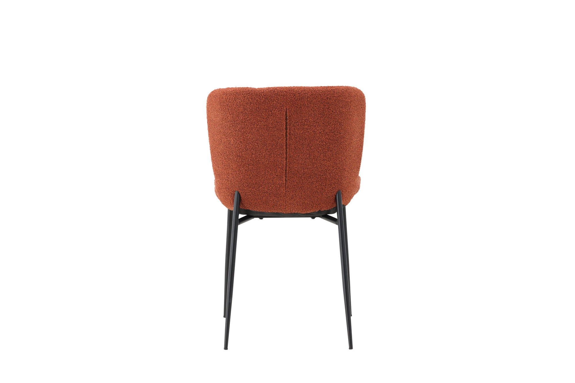 Venture Home Modesto Spisebordsstol 2-pack - Black Legs / Roasty Boucle