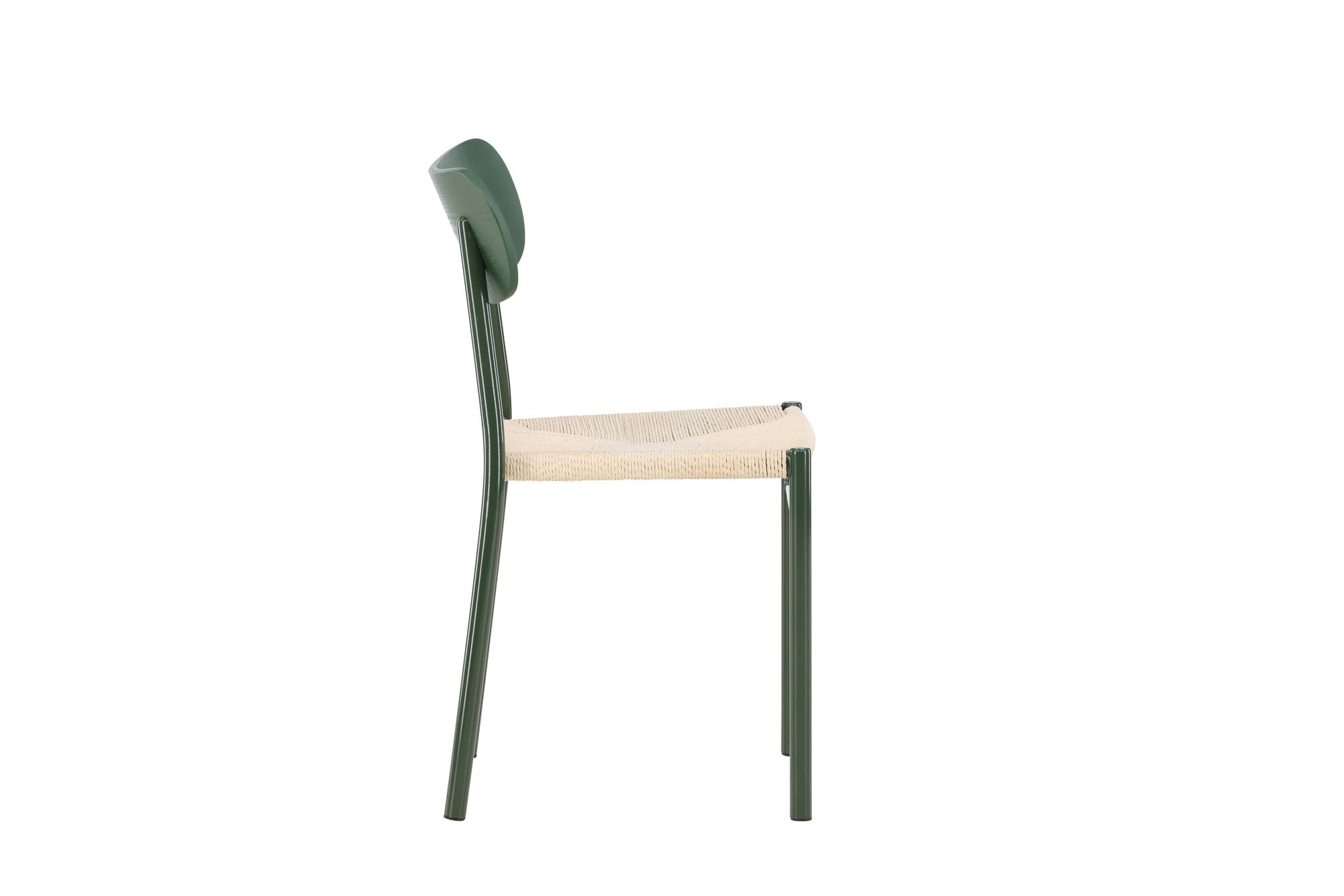 Venture Home Polly Spisebordsstol 2-pack - Green Legs / Nature Rope
