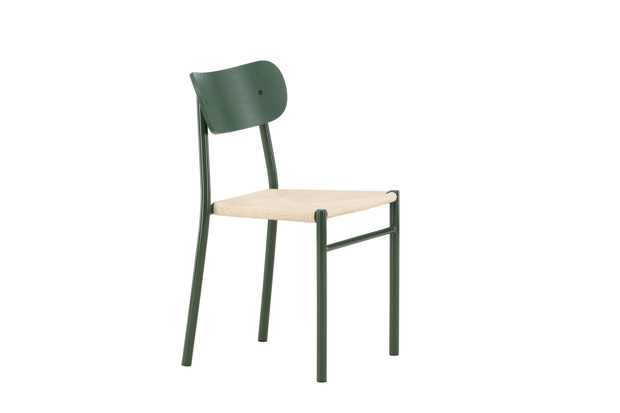 Venture Home Polly Spisebordsstol 2-pack - Green Legs / Nature Rope