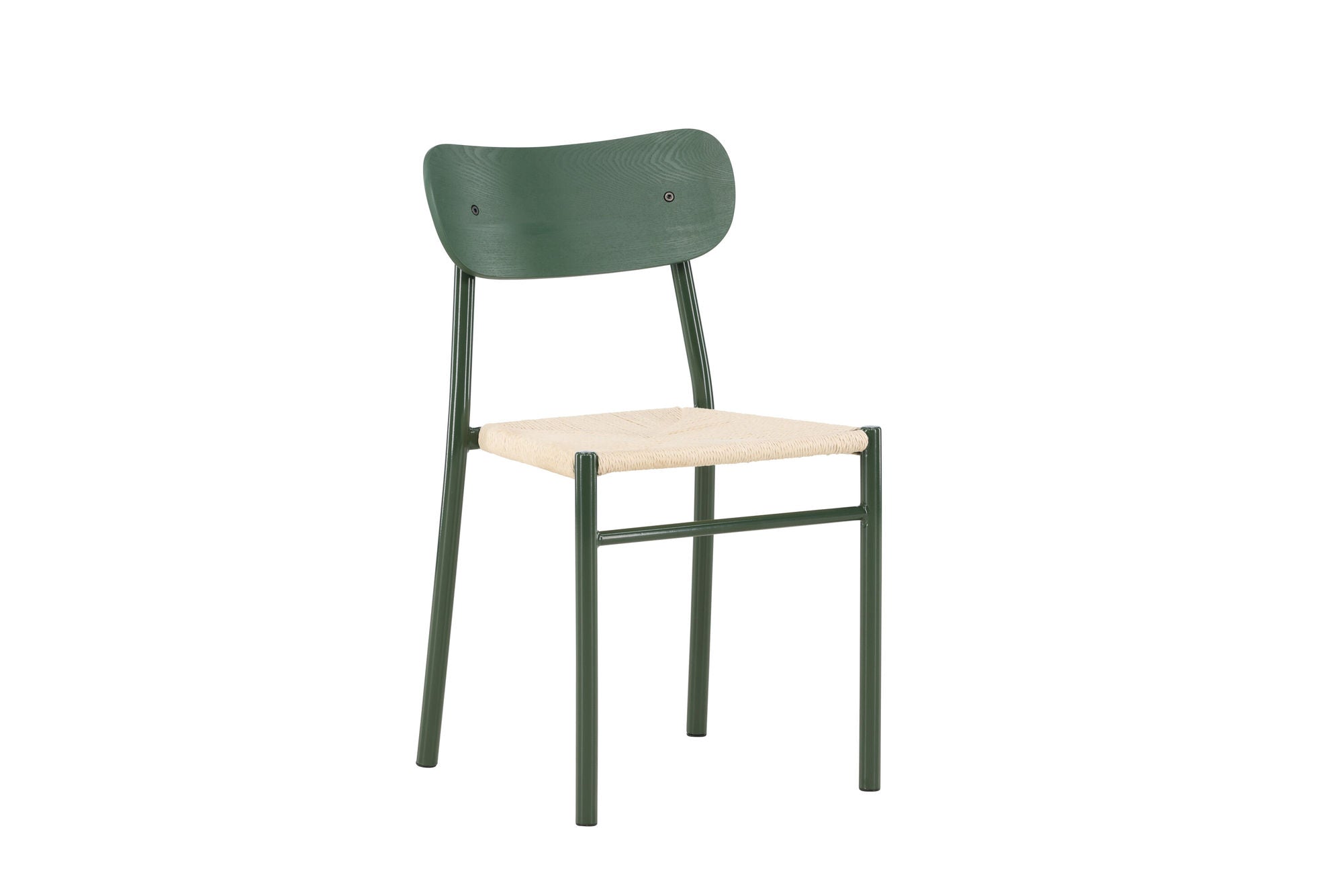Venture Home Polly Spisebordsstol 2-pack - Green Legs / Nature Rope