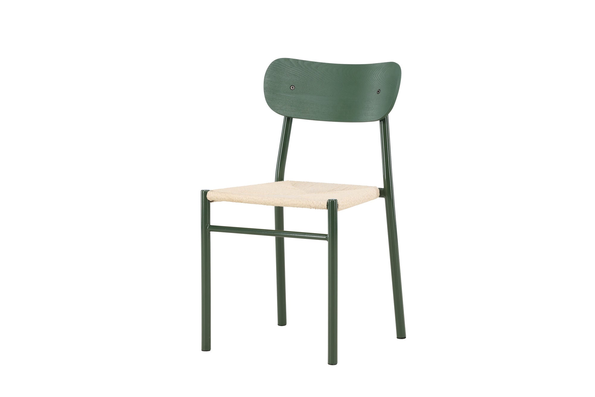 Venture Home Polly Spisebordsstol 2-pack - Green Legs / Nature Rope