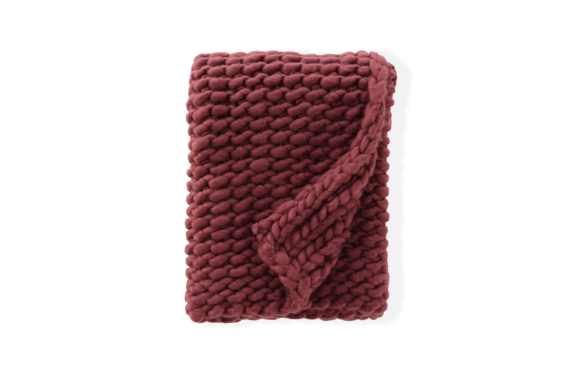 Venture Home Kate Throw 170 x 130 cm -  / Burgundy Polyester