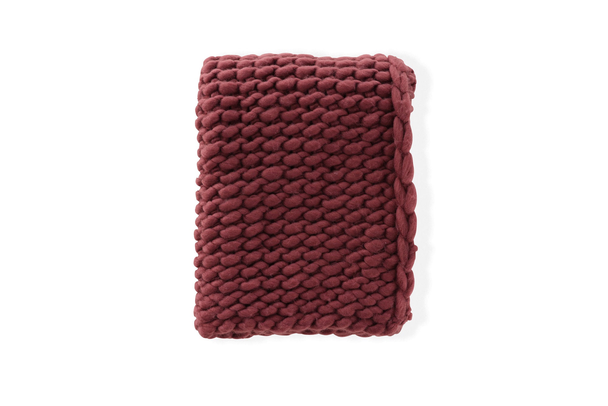 Venture Home Kate Throw 170 x 130 cm -  / Burgundy Polyester