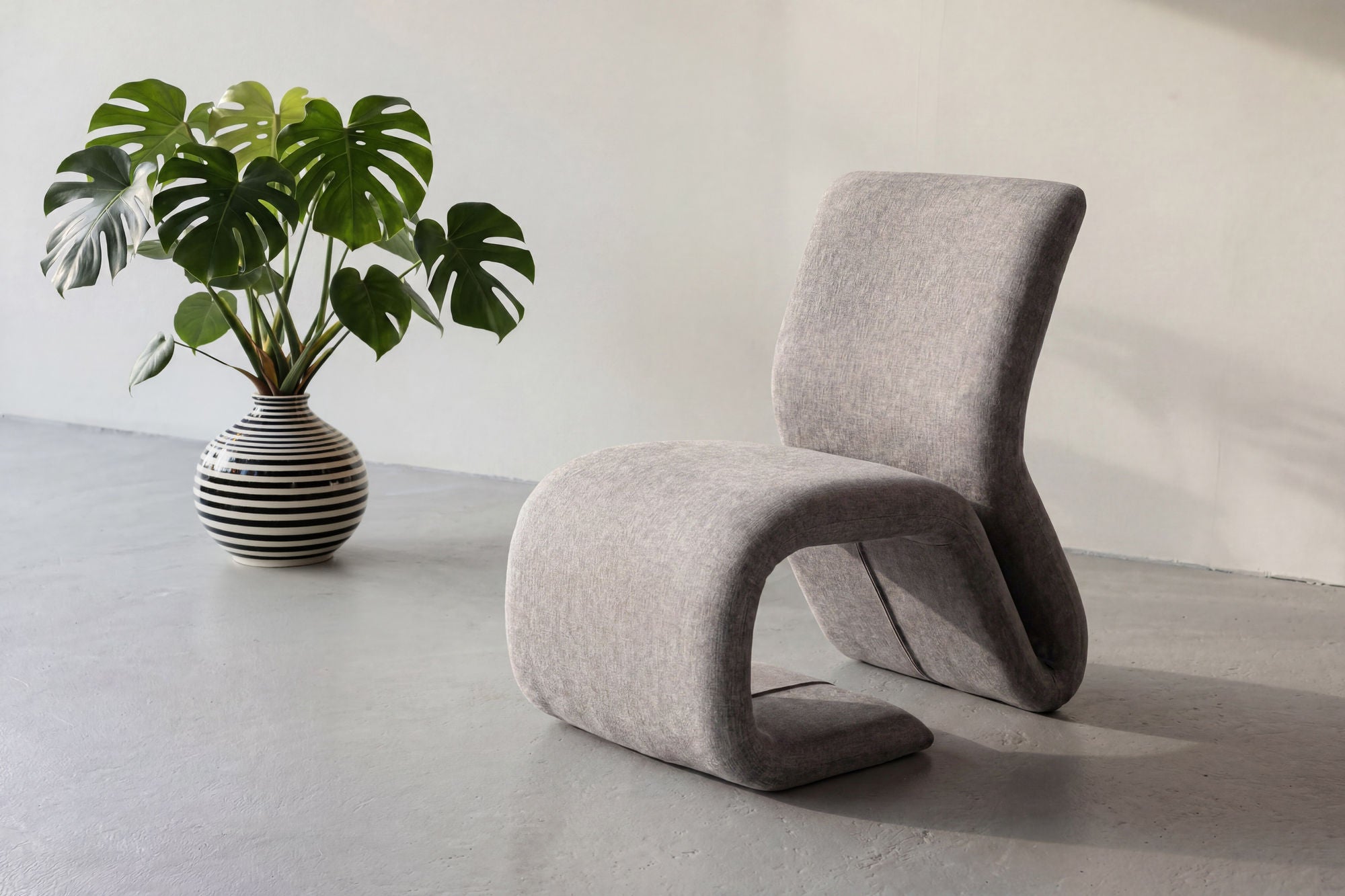Venture Home Rulls Armchair - Steel frame / Offwhite Linen
