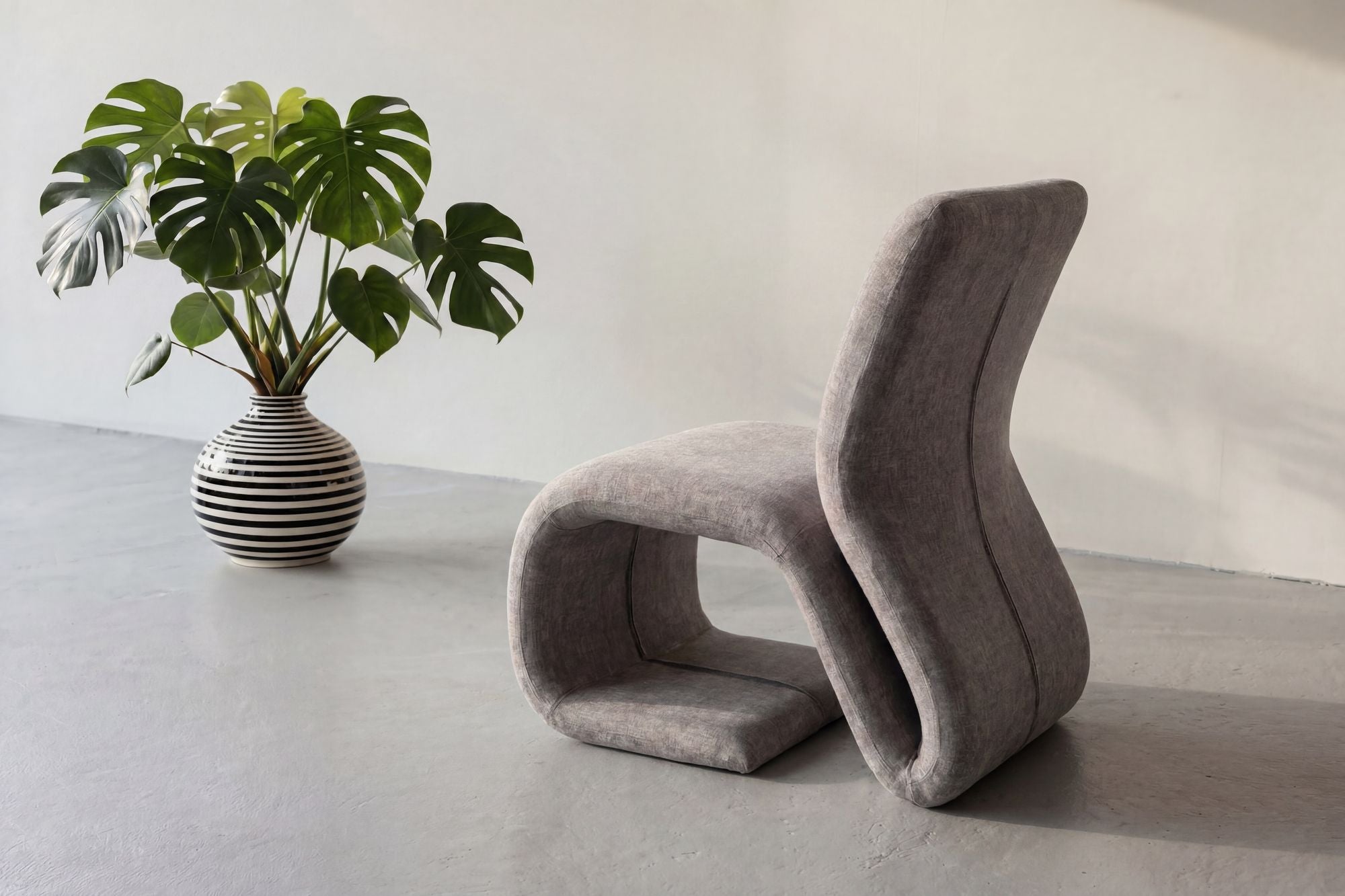 Venture Home Rulls Armchair - Steel frame / Offwhite Linen