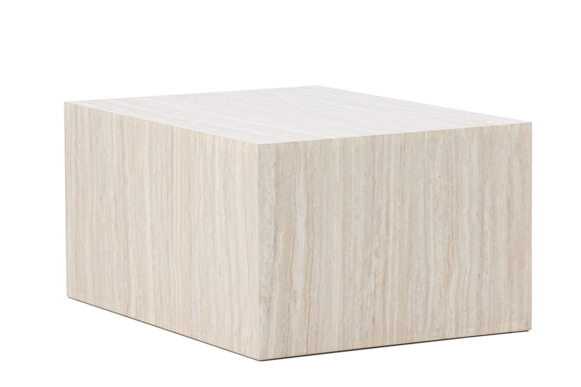 Venture Home York Sofa bord 40x60x80 cm - Travertine Look