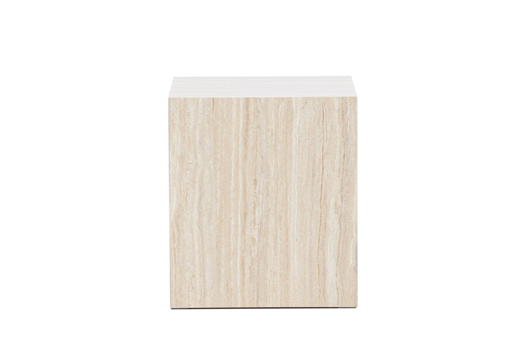 Venture Home York Sofa bord 45x40x40 cm - Travertine Look
