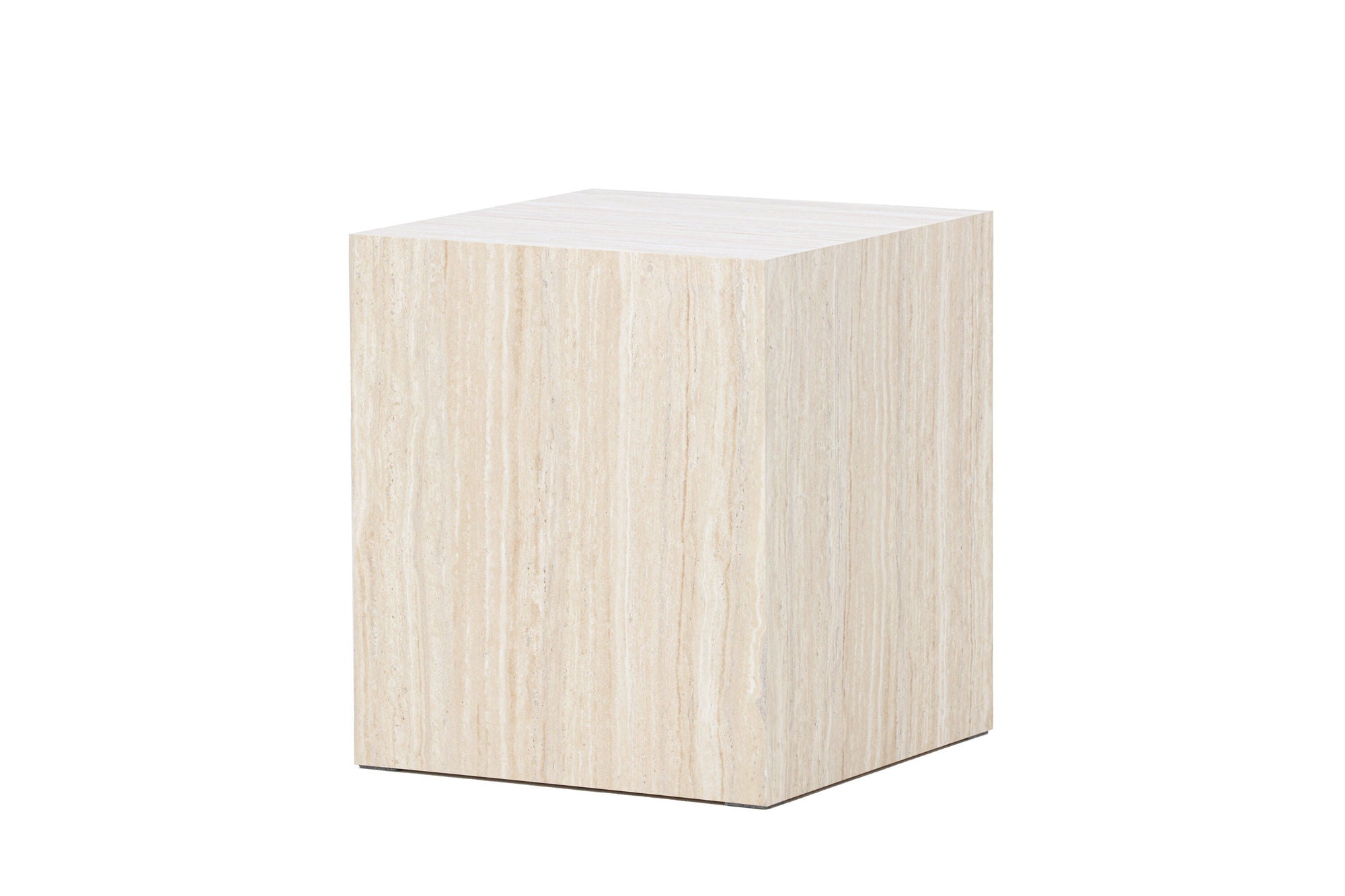 Venture Home York Sofa bord 45x40x40 cm - Travertine Look