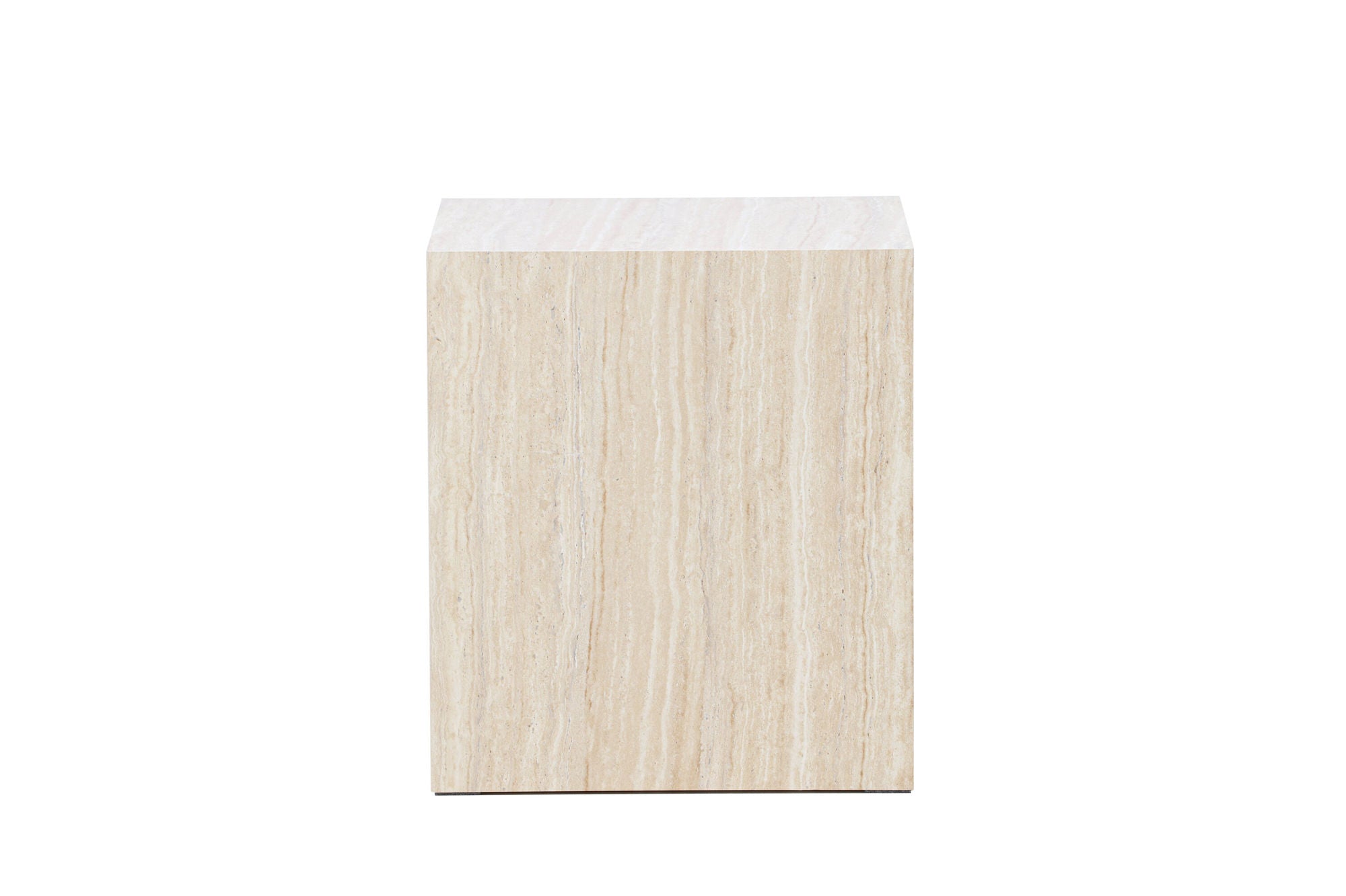 Venture Home York Sofa bord 45x40x40 cm - Travertine Look