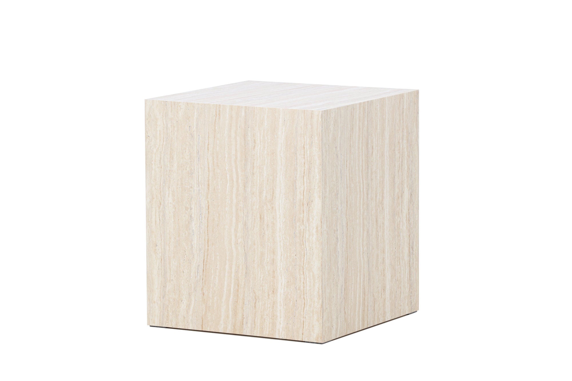 Venture Home York Sofa bord 45x40x40 cm - Travertine Look