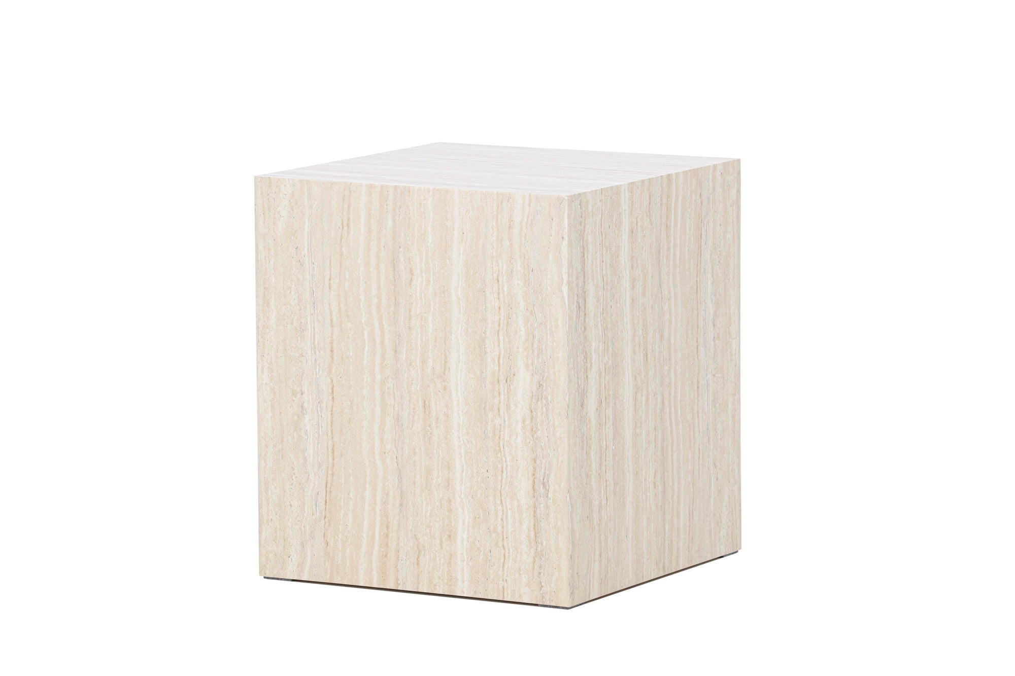 Venture Home York Sofa bord 45x40x40 cm - Travertine Look