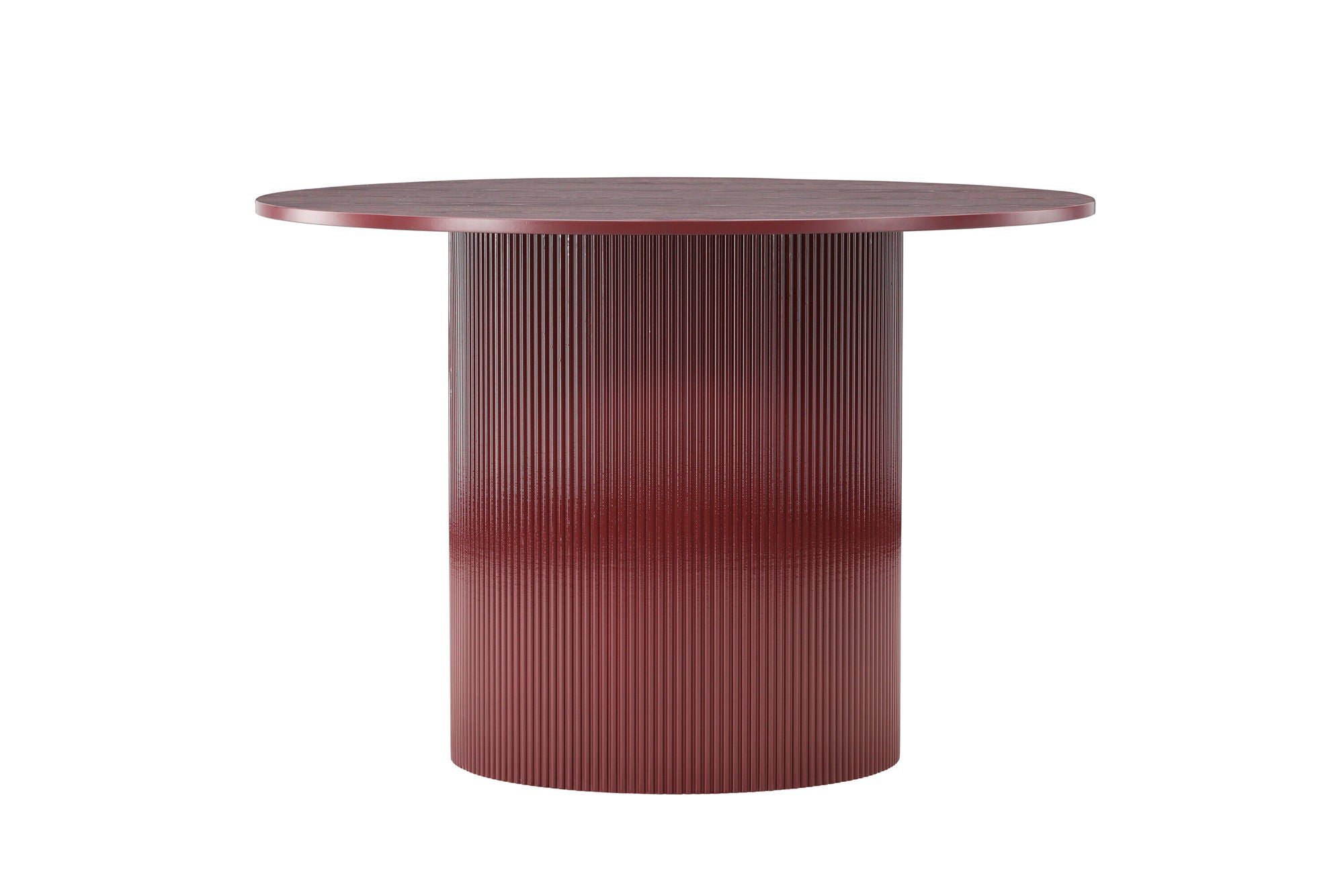 Venture Home Lenox spisebord - Burgundy Legs / Burgundy MDF, Veneer